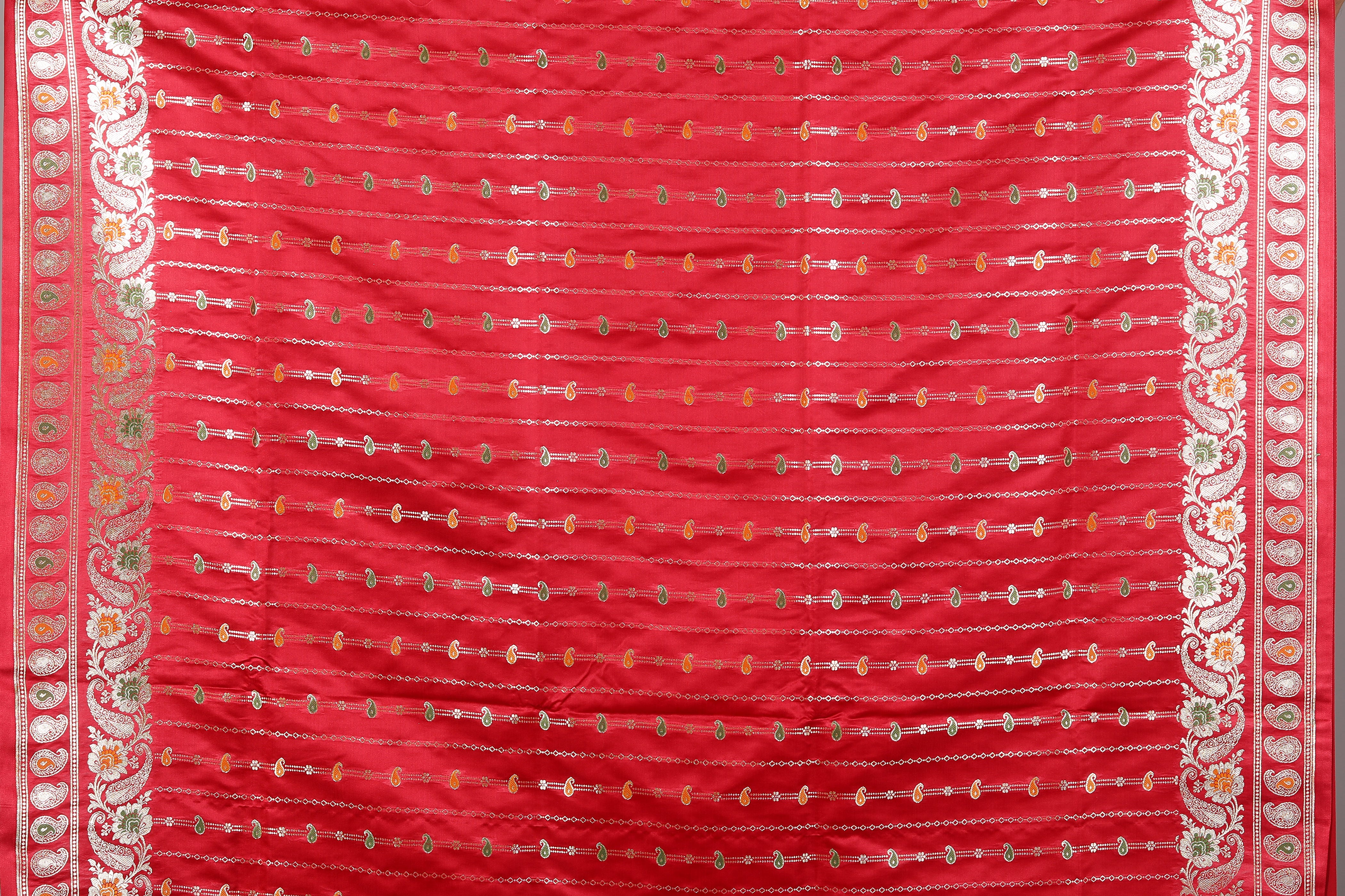 Maroon Pure Banarasi Silk Saree - Keya Seth Exclusive