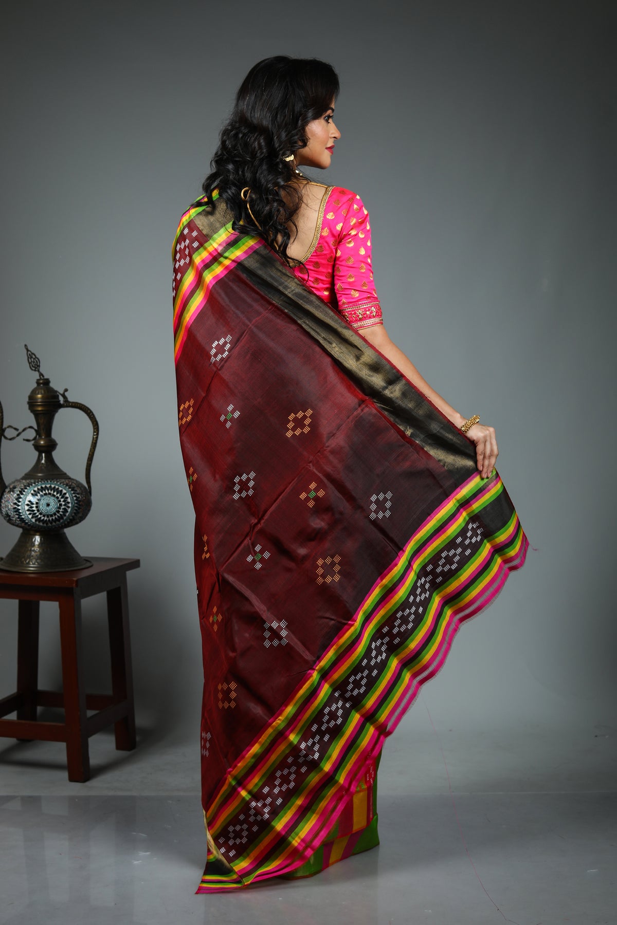Green Kalashetra Saree