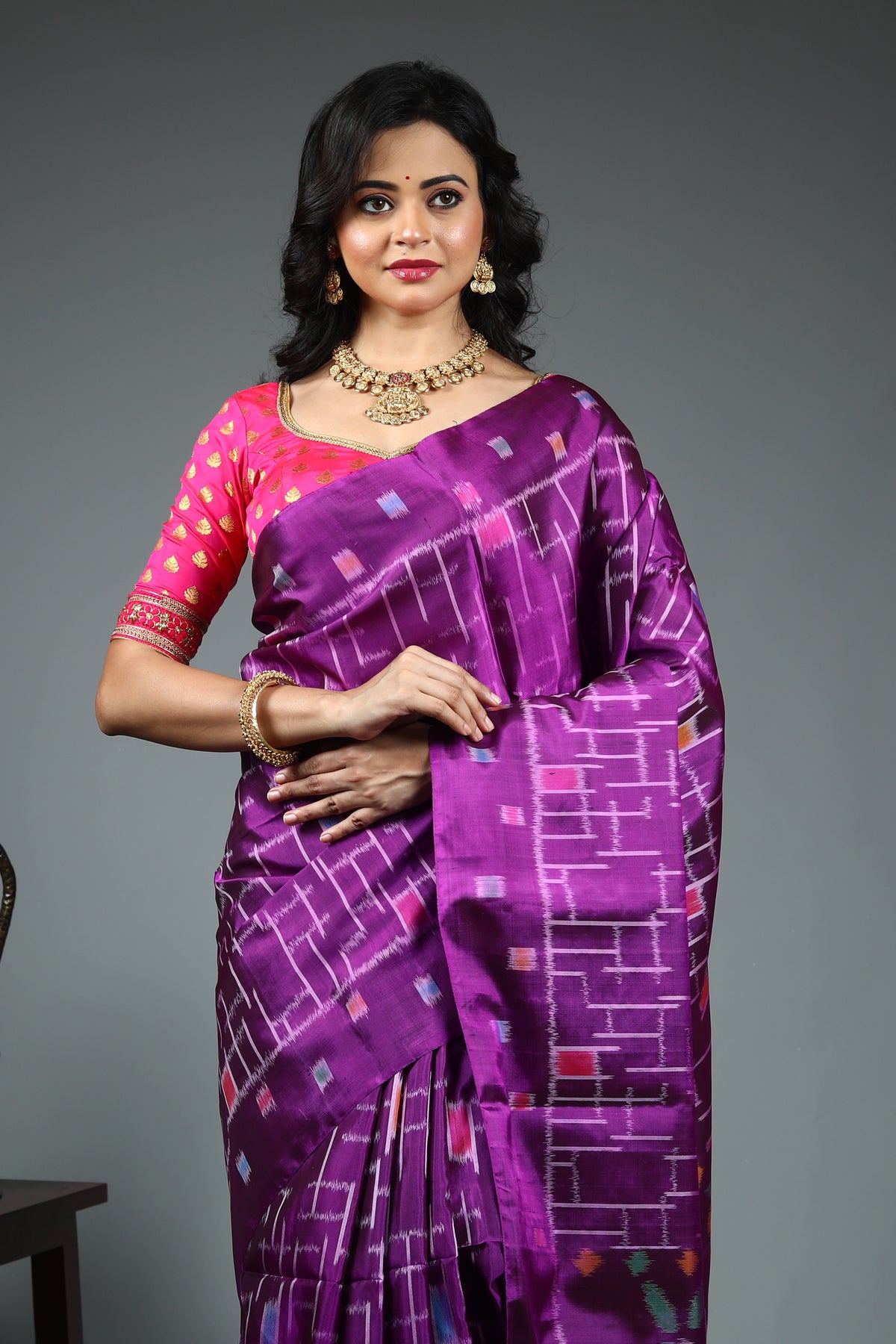 Purple Kotki Saree