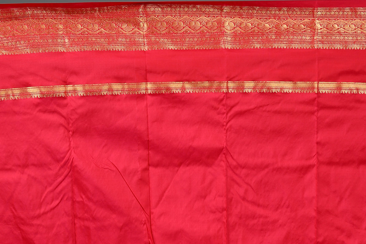 Yellow Pure Kanjivaram Saree