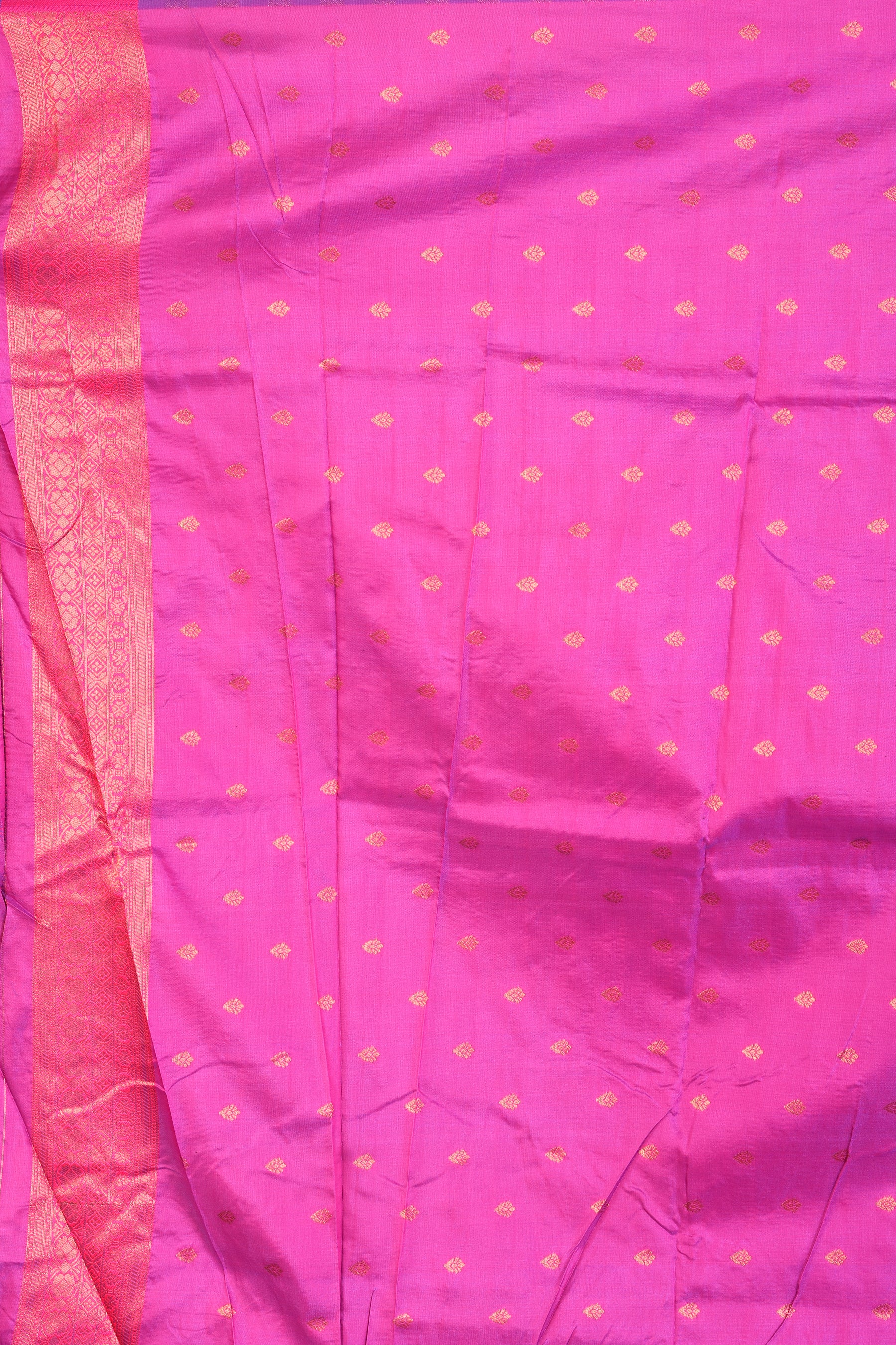 Blue Blended Katan Silk Saree - Keya Seth Exclusive