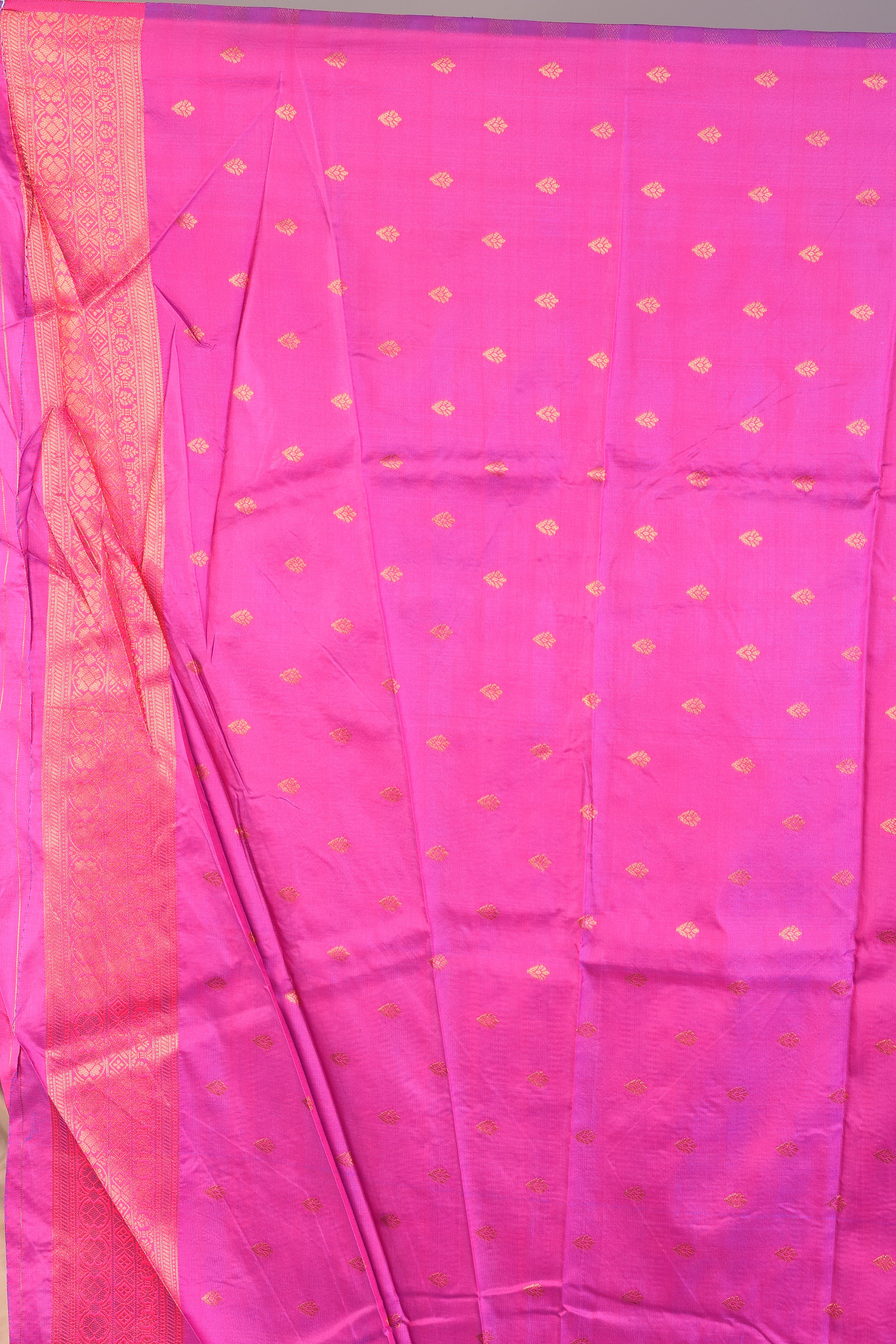 Rama Green Blended Katan Silk Saree - Keya Seth Exclusive