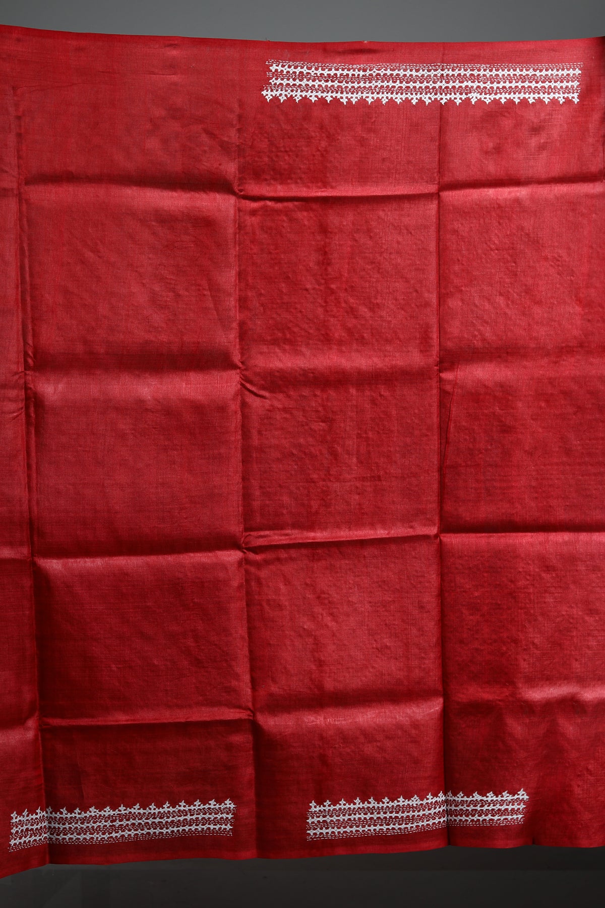 Black Kantha Stitch Saree