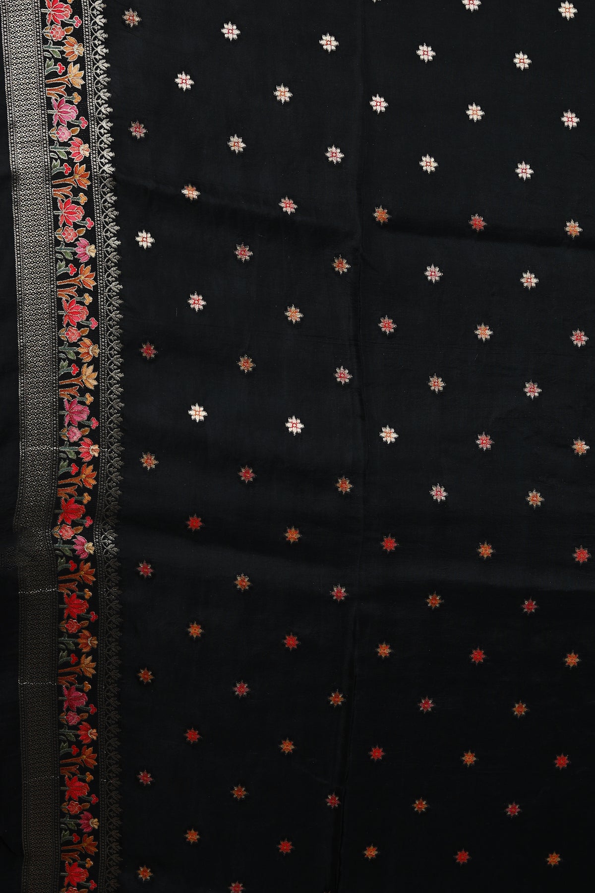 Black Viscose Saree