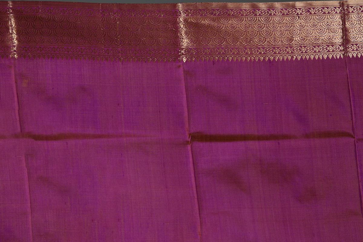 Yellow Pure Baluchari Saree