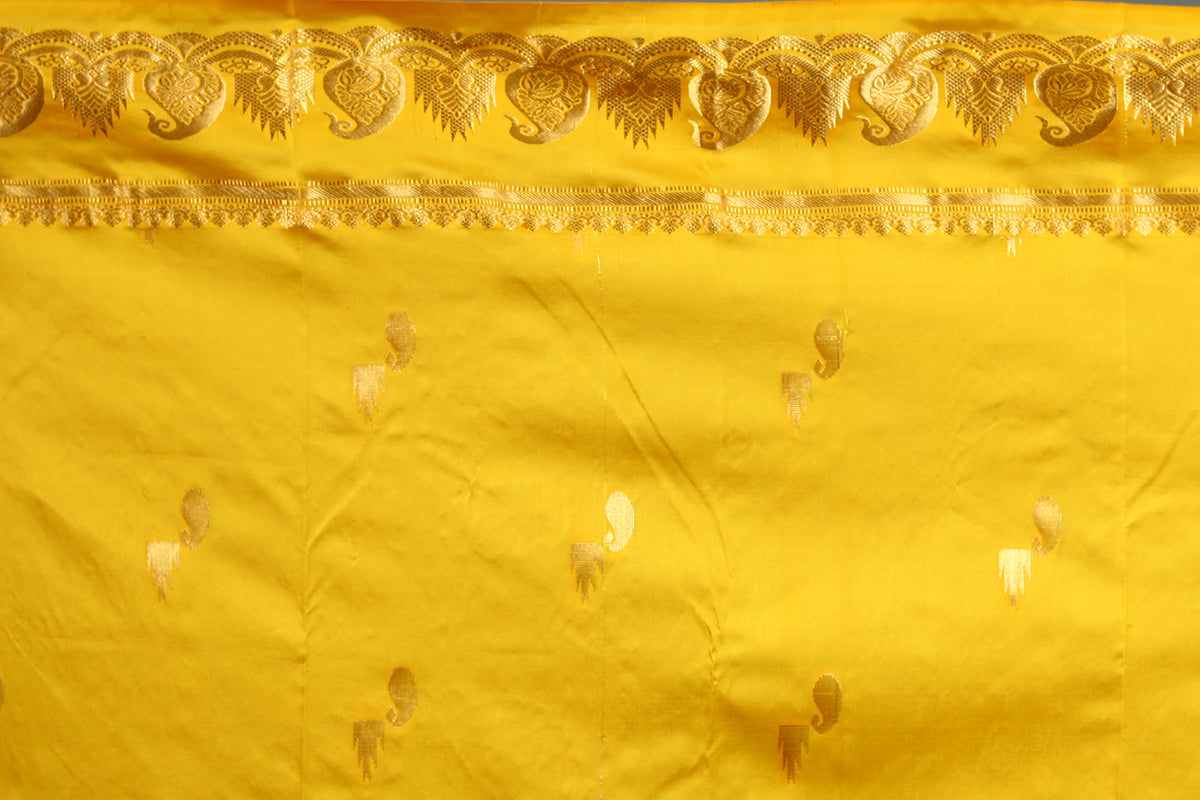Blue Pure Kanjivaram Silk Saree