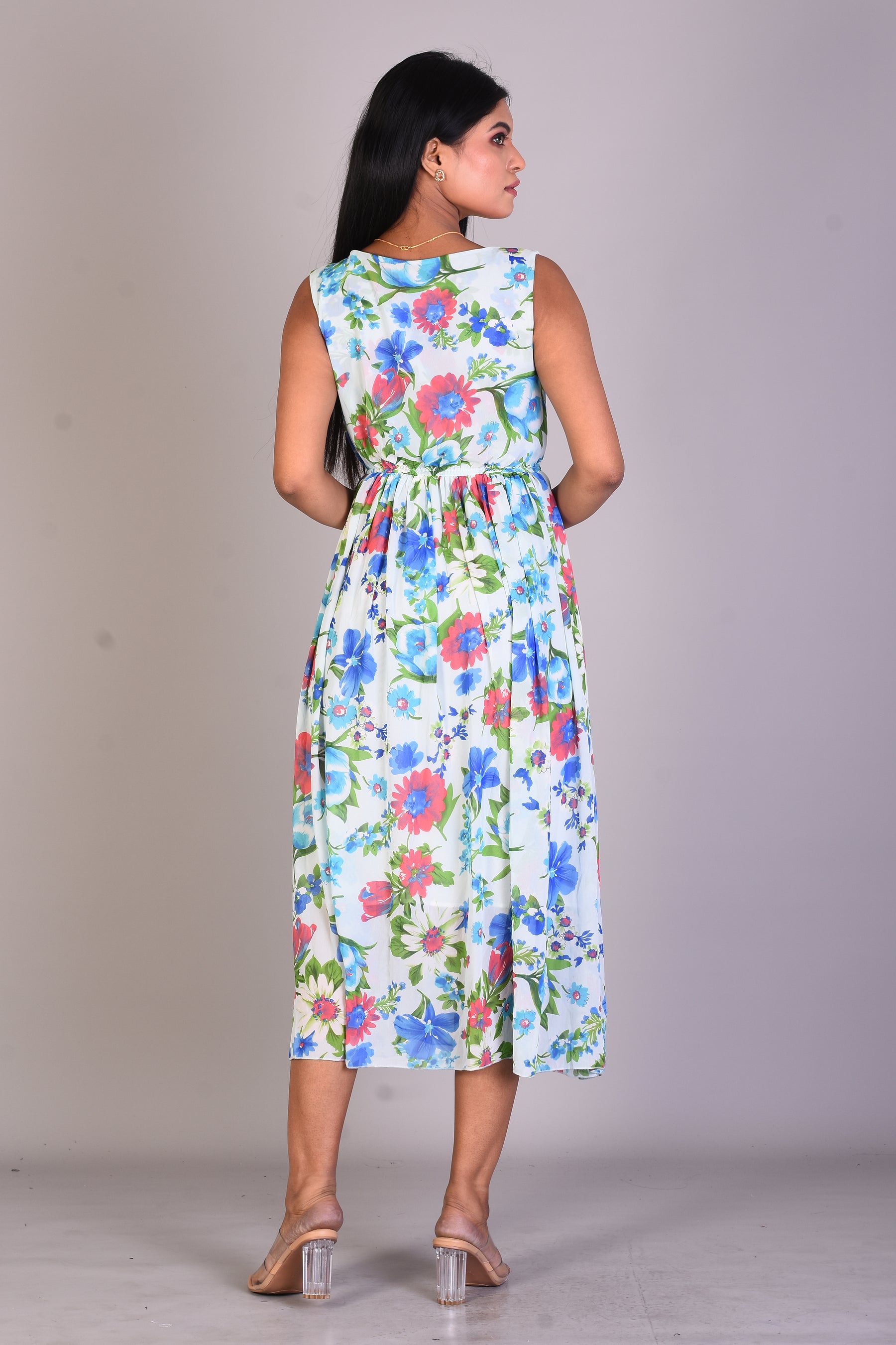Beautiful White One-piece Dress - Keya Seth Exclusive