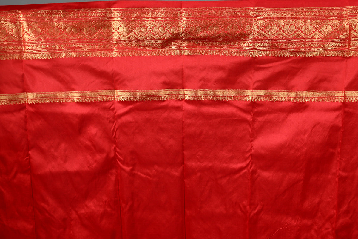 Leaf Green Pure Kanjivaram Saree