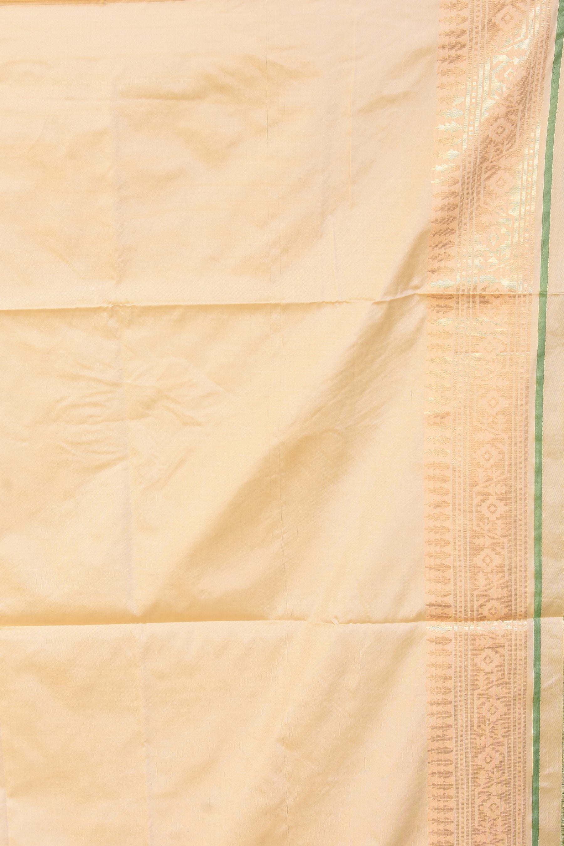 Offwhite Blended Silk Saree - Keya Seth Exclusive