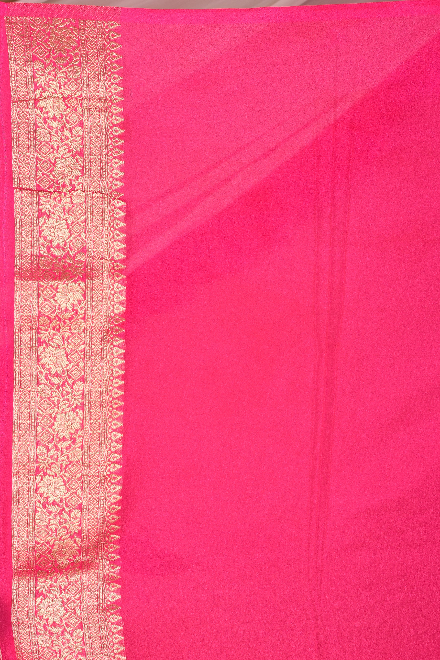 Dark Green Blended Khaddi Saree - Keya Seth Exclusive