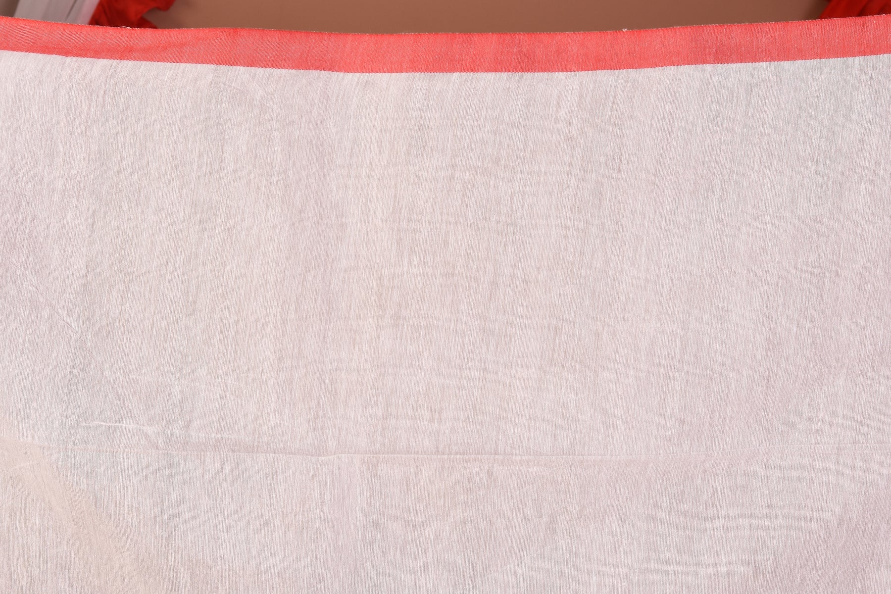 White Blended Muslin Saree - Keya Seth Exclusive