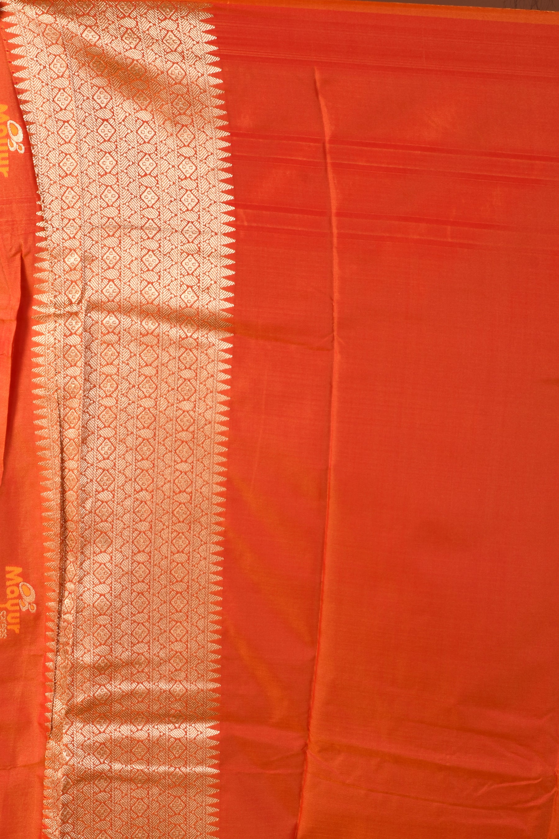 Yellow Blended Bangalore Silk Saree - Keya Seth Exclusive