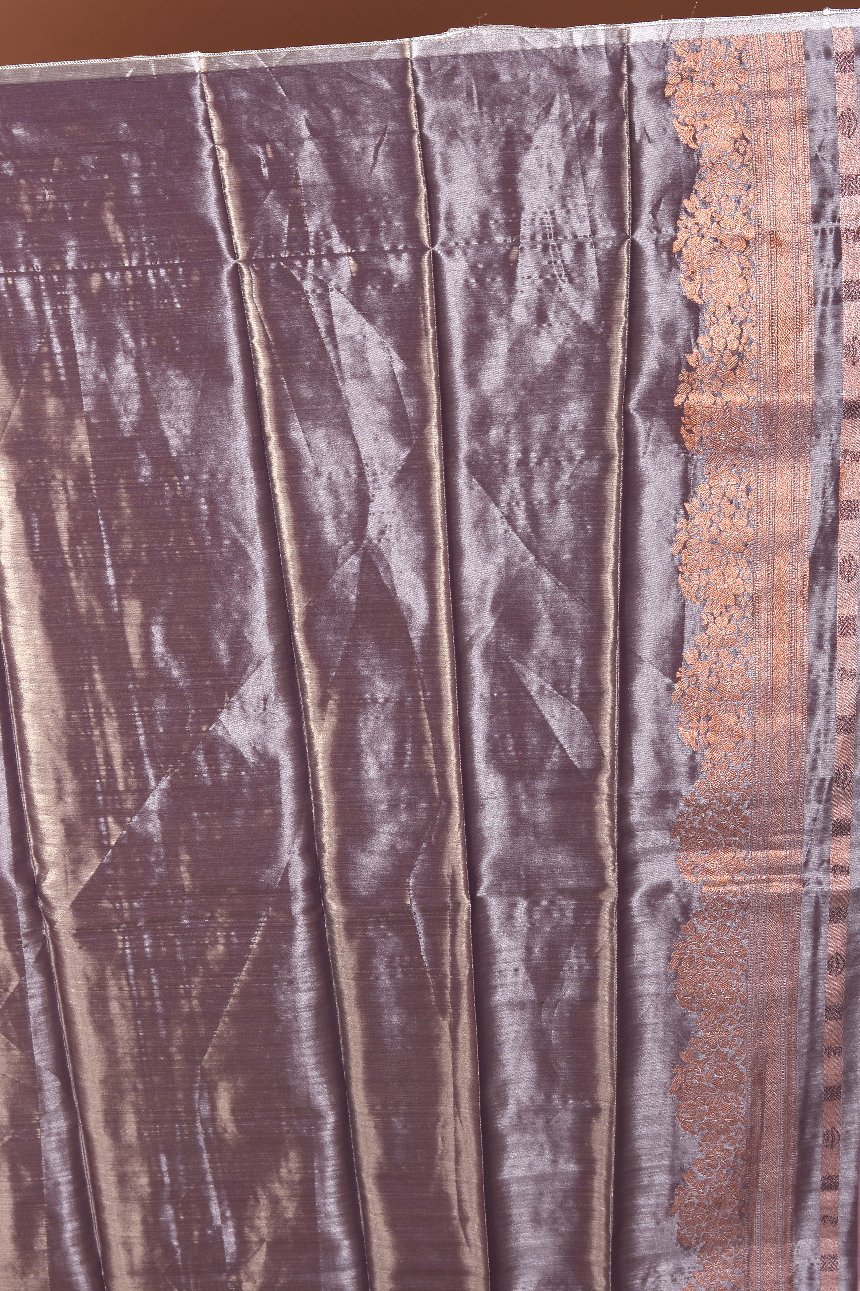 Lavender Blended Tissue Saree - Keya Seth Exclusive