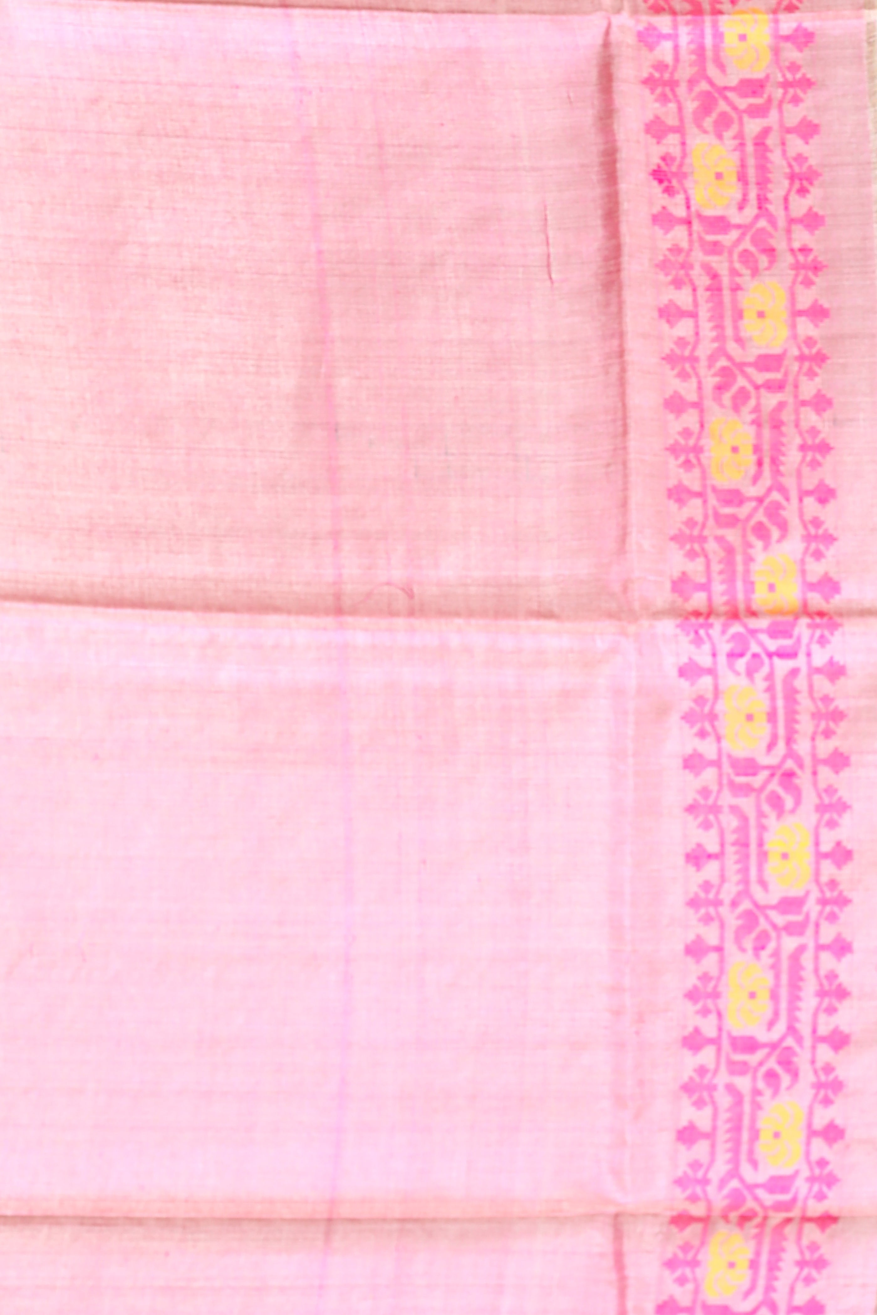 Offwhite Pure Tussar Saree