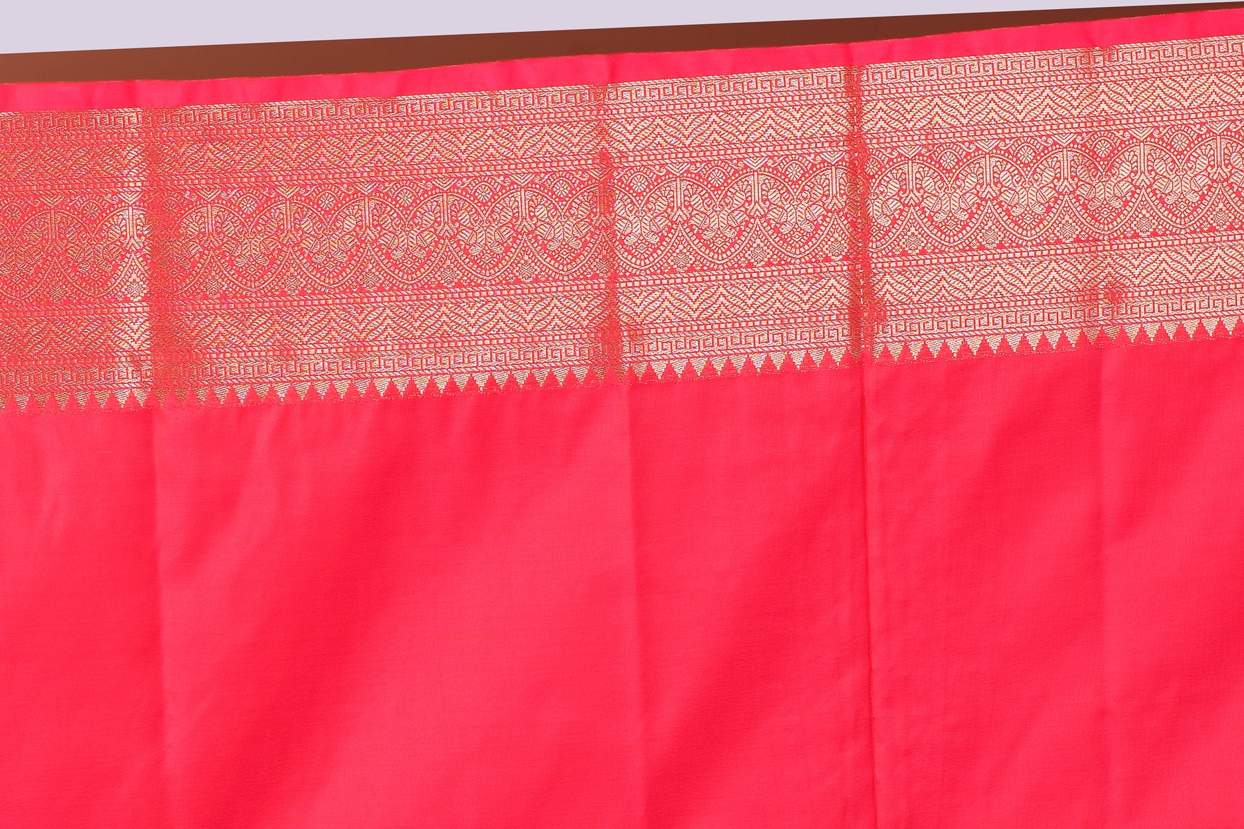 Pink Blended Katan Silk Saree
