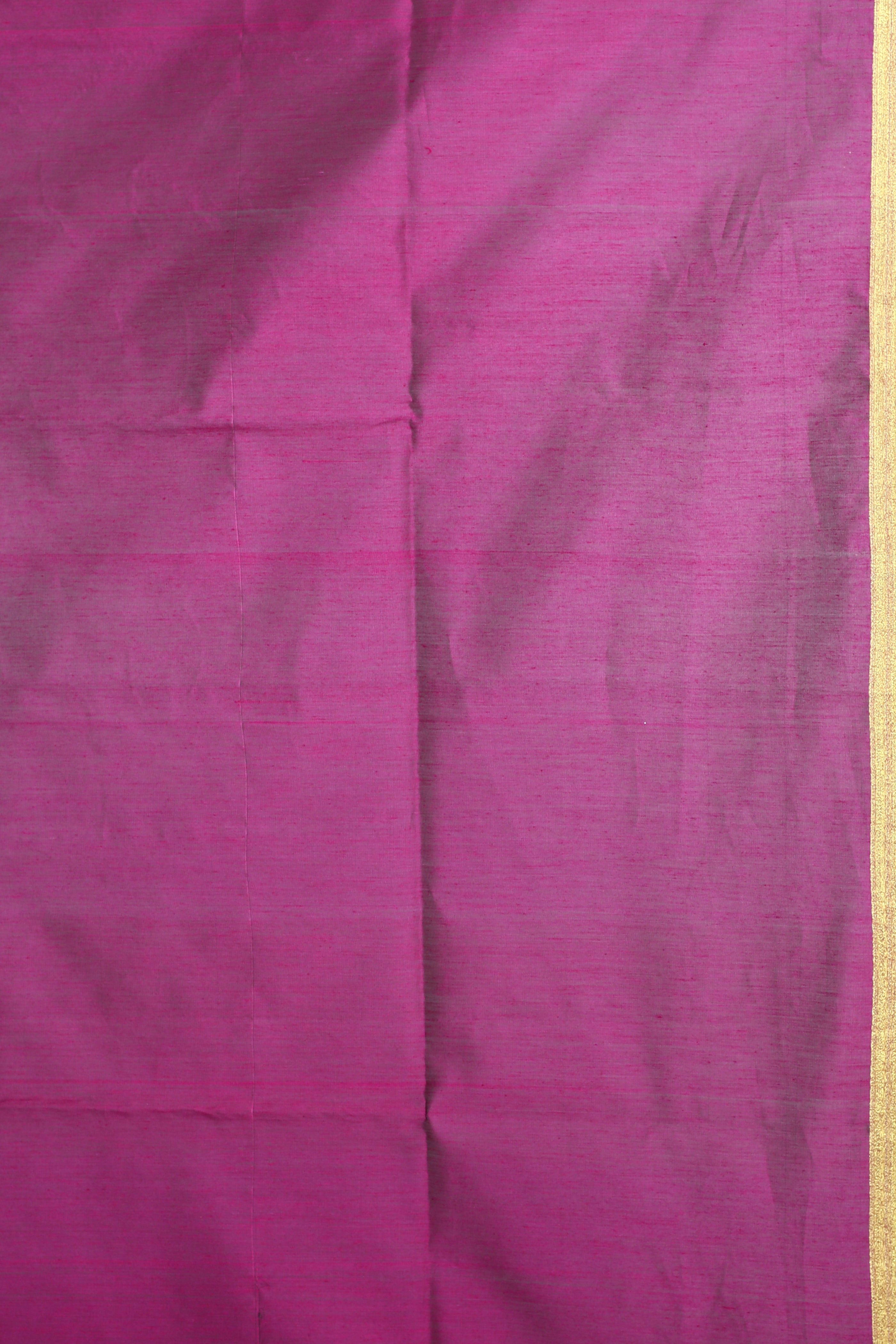 Purple Pure Muslin Saree