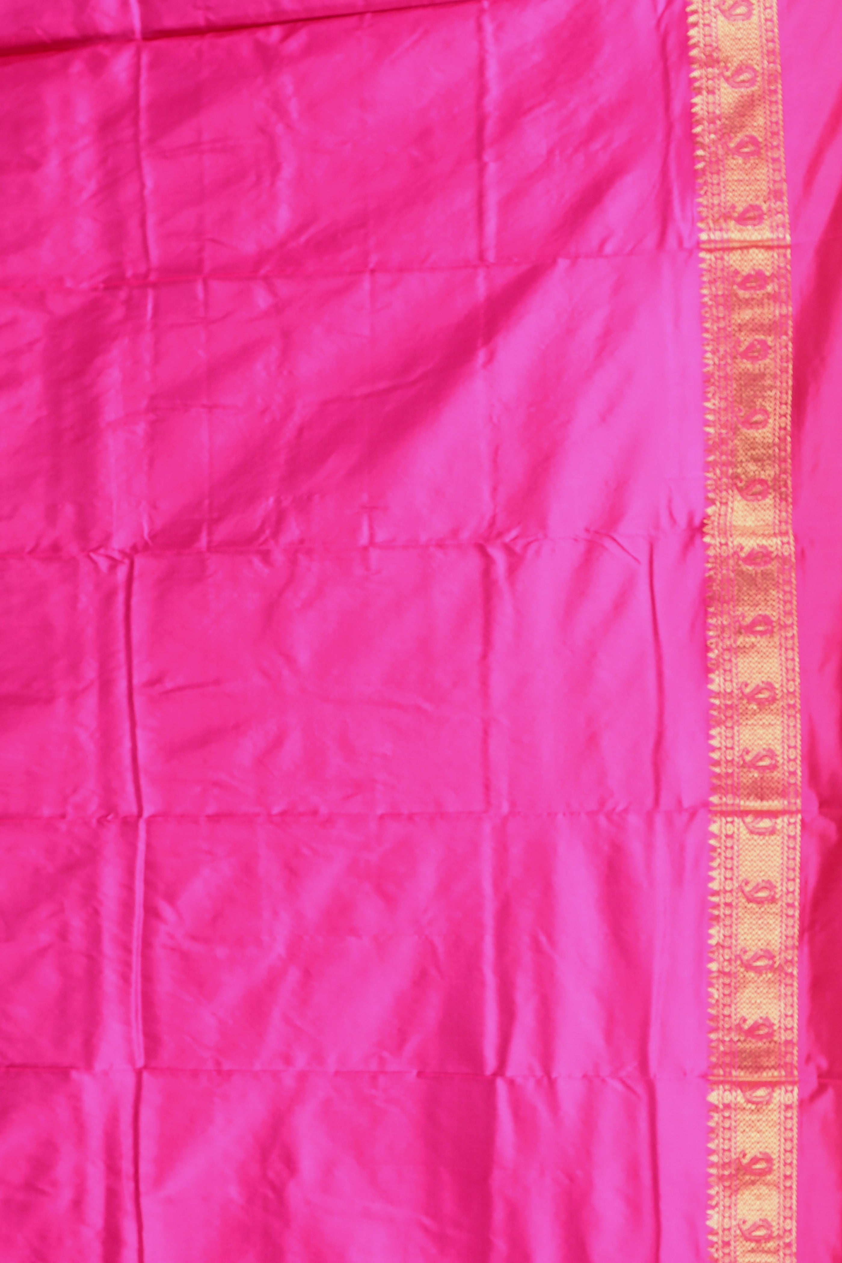 Peach Pure Kanjivaram Silk Saree