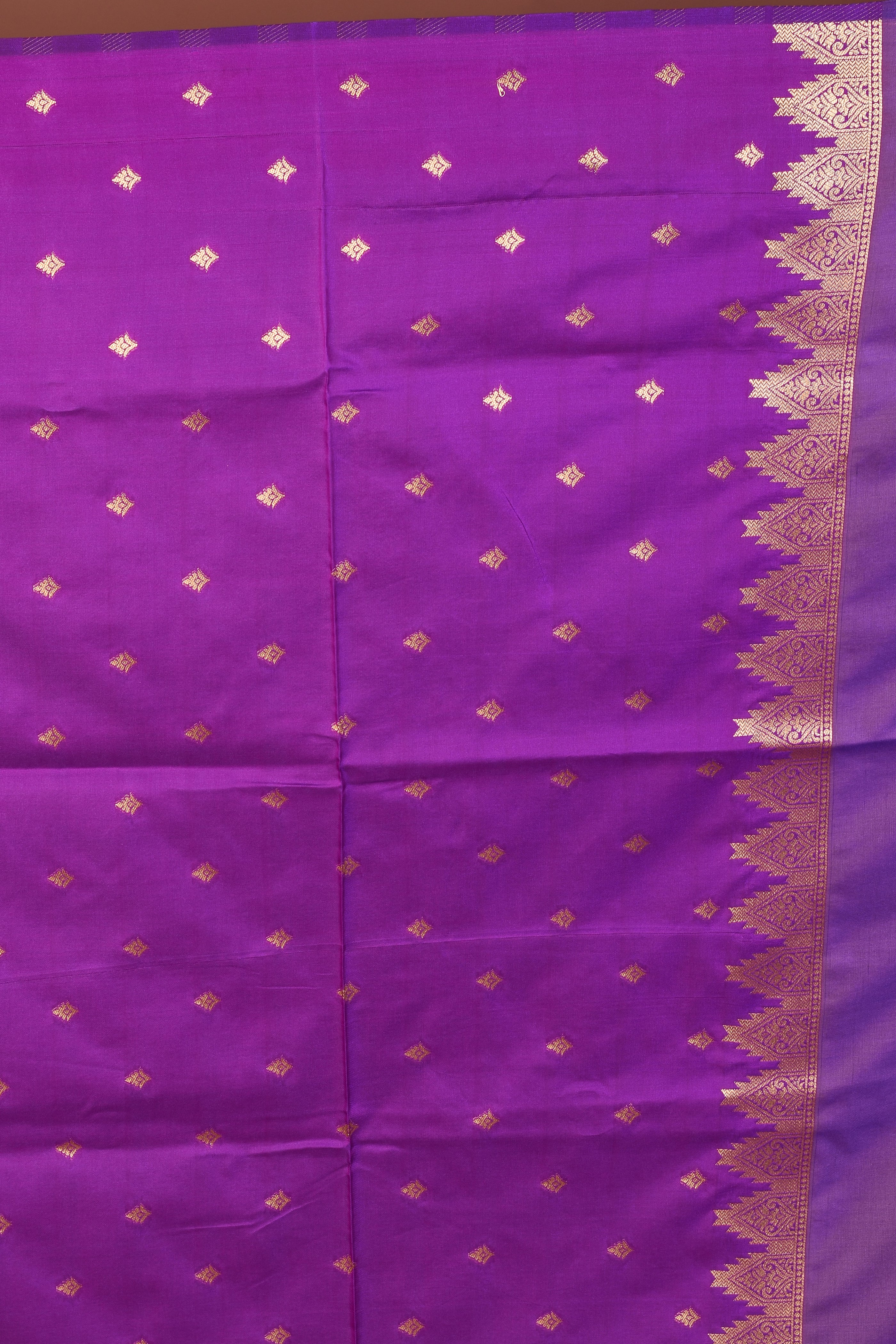 Purple Art Silk Saree - Keya Seth Exclusive