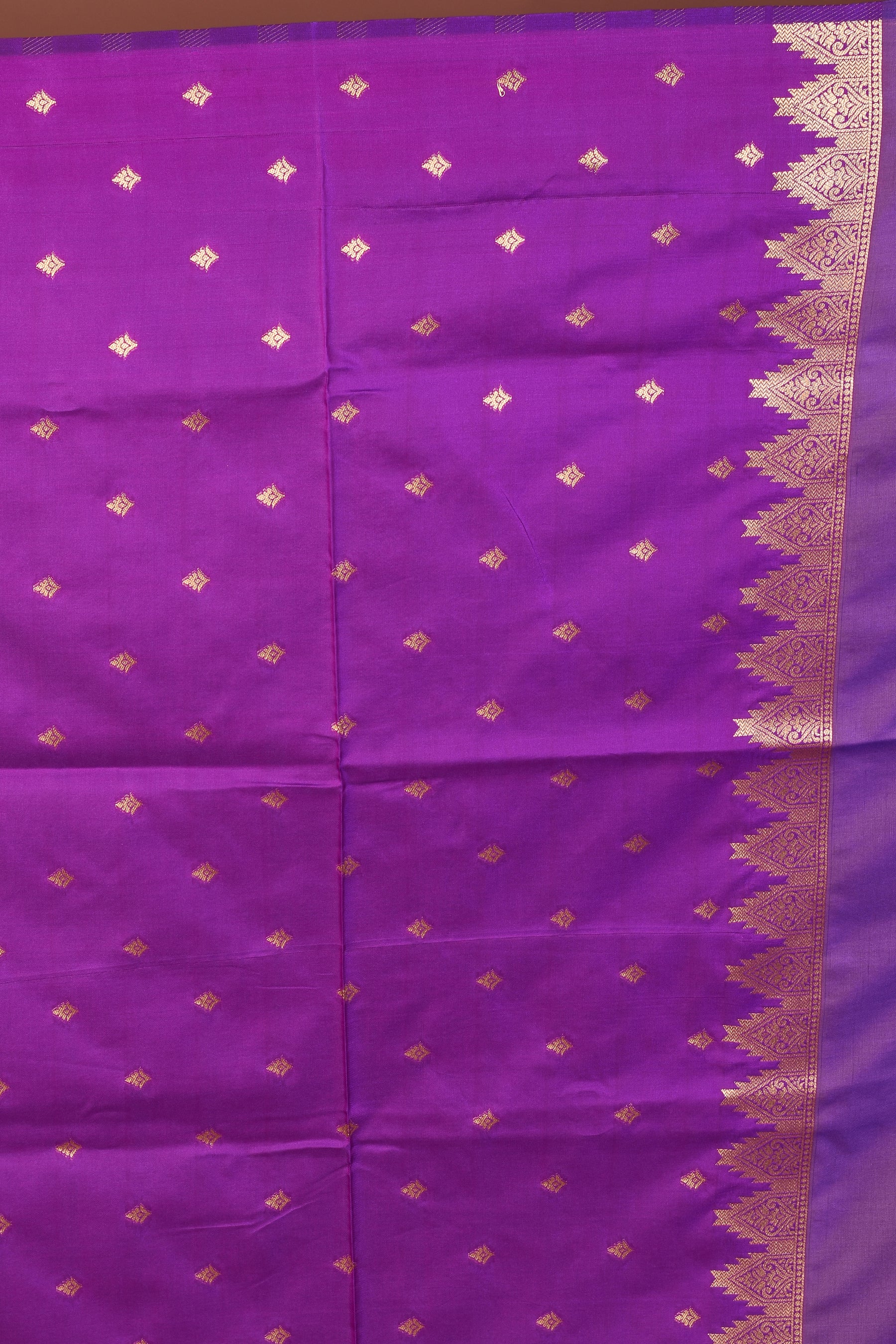 Purple Art Silk Saree - Keya Seth Exclusive