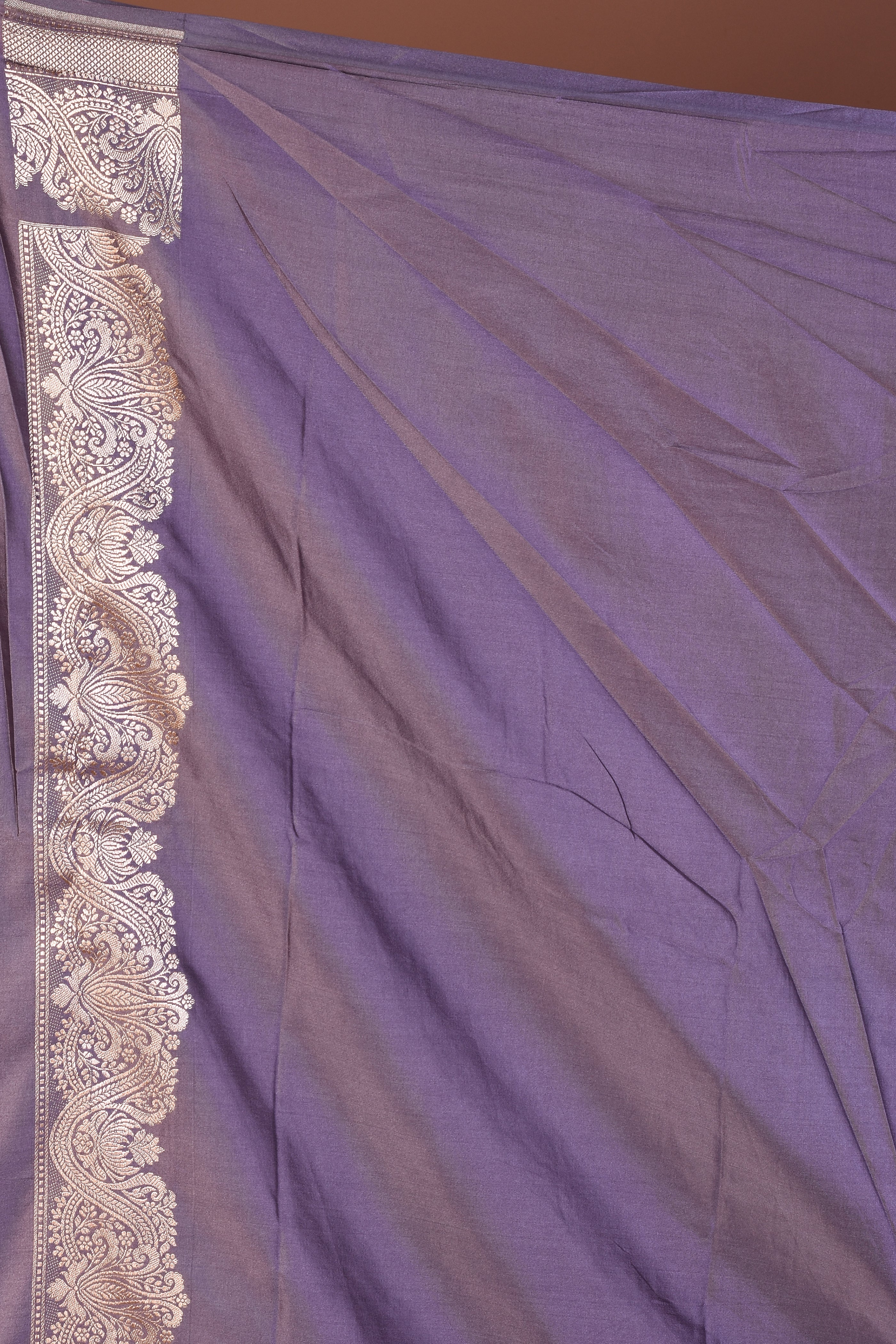 Grey Blended Dola Silk Saree - Keya Seth Exclusive