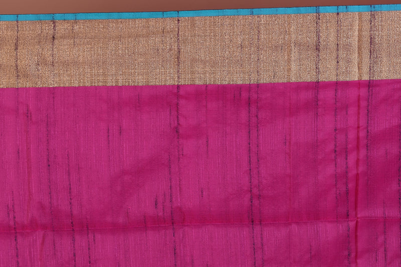 Pink Blended Handloom Saree - Keya Seth Exclusive
