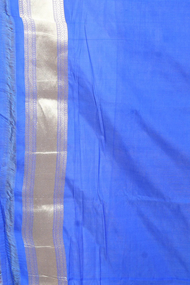 Green& Blue Half & Half Blended Uppada Silk Saree - Keya Seth Exclusive