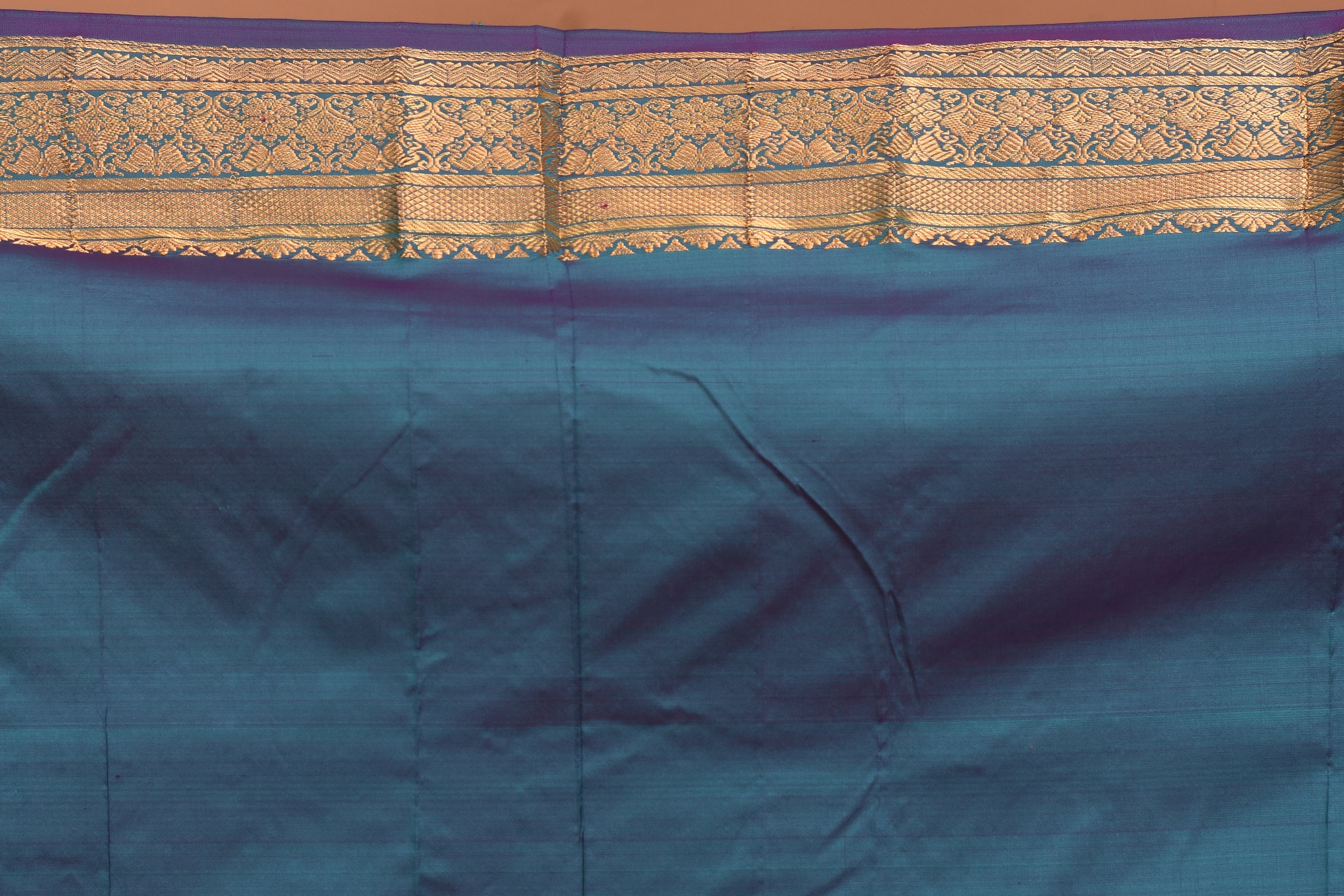 Blue Pure Kanjivaram Silk Saree - Keya Seth Exclusive