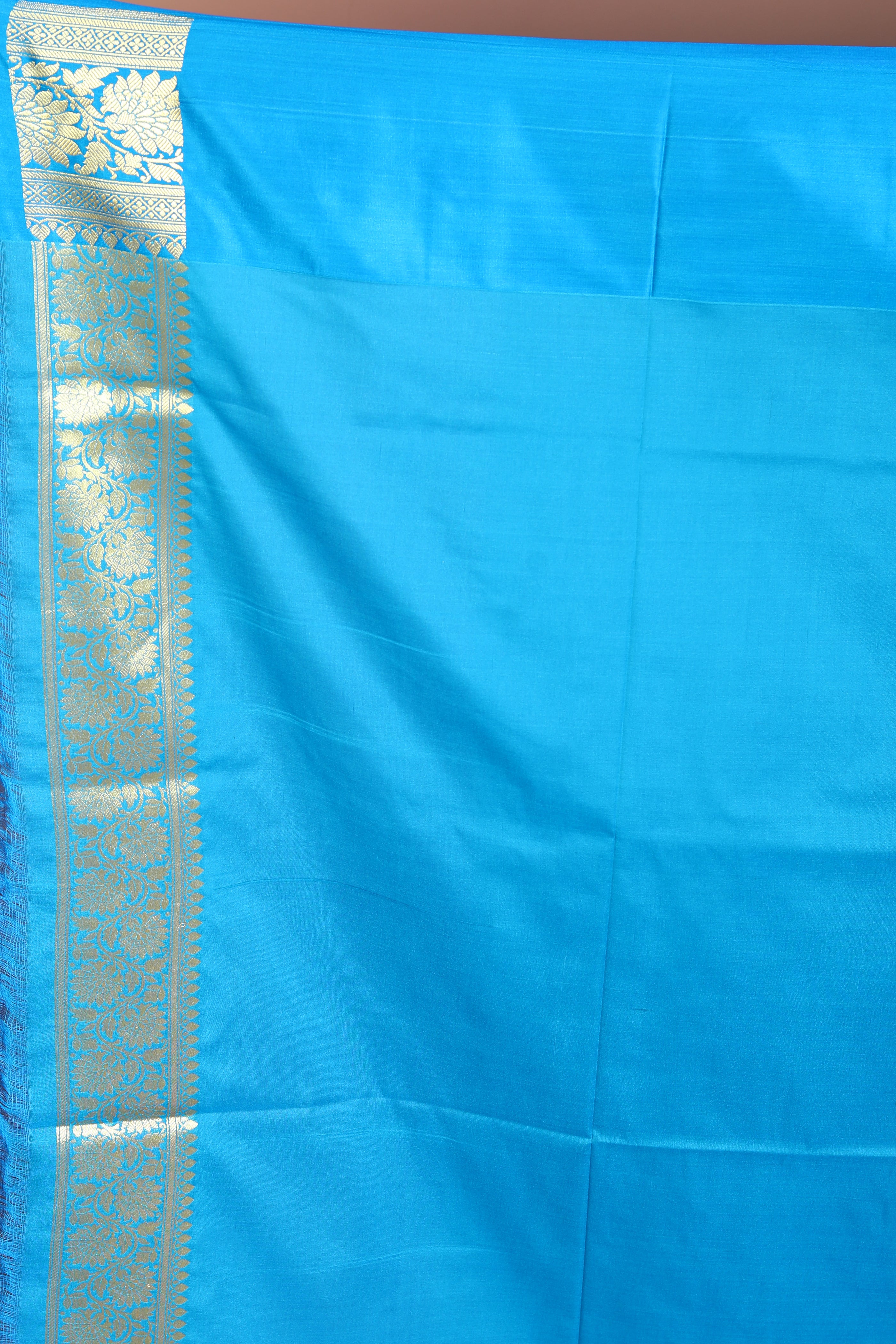 Pink Blended Banarasi Saree - Keya Seth Exclusive
