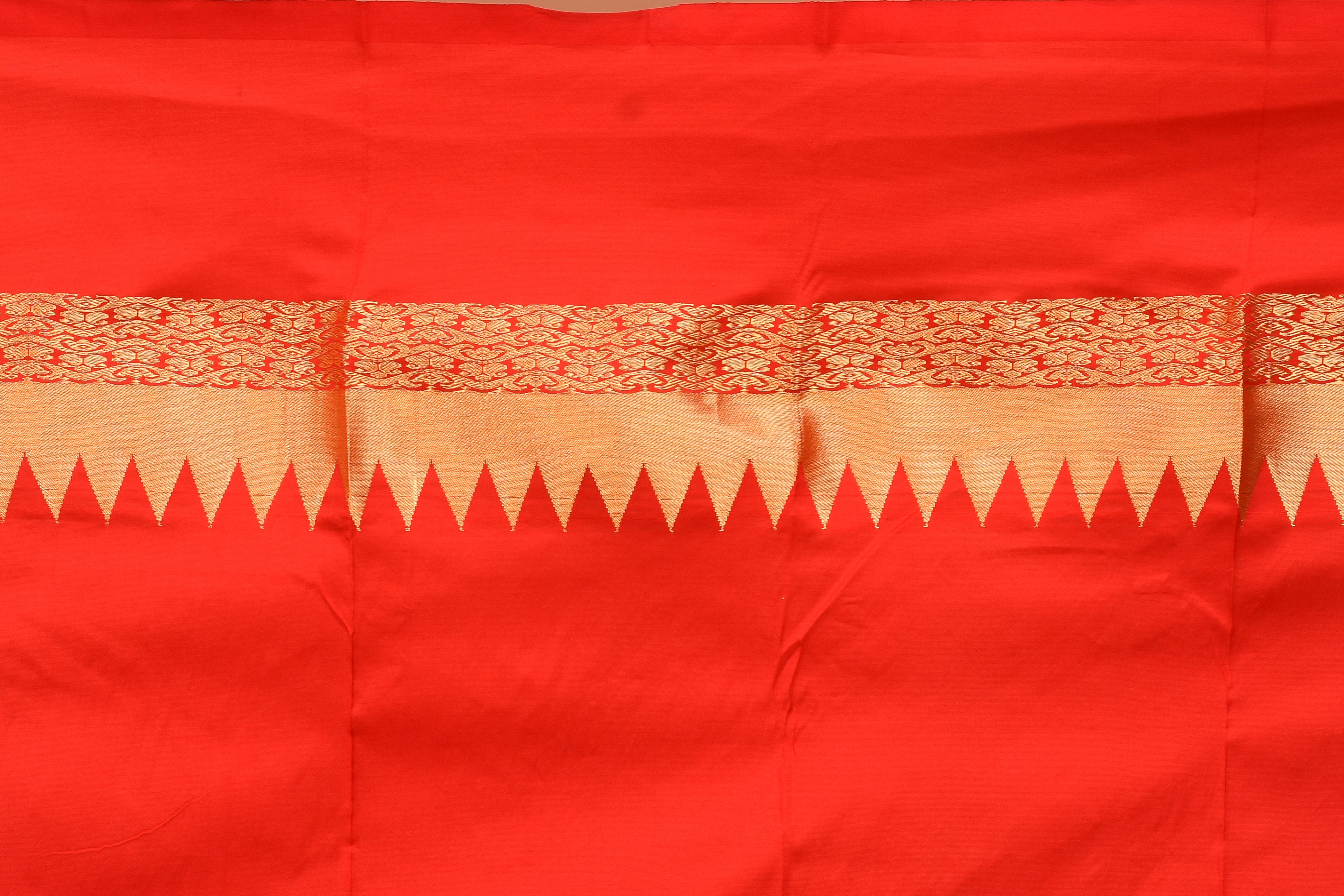 Blue Pure Kanjivaram Silk Saree - Keya Seth Exclusive