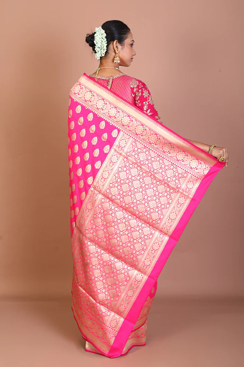 Rani Blended Banarasi Saree - Keya Seth Exclusive