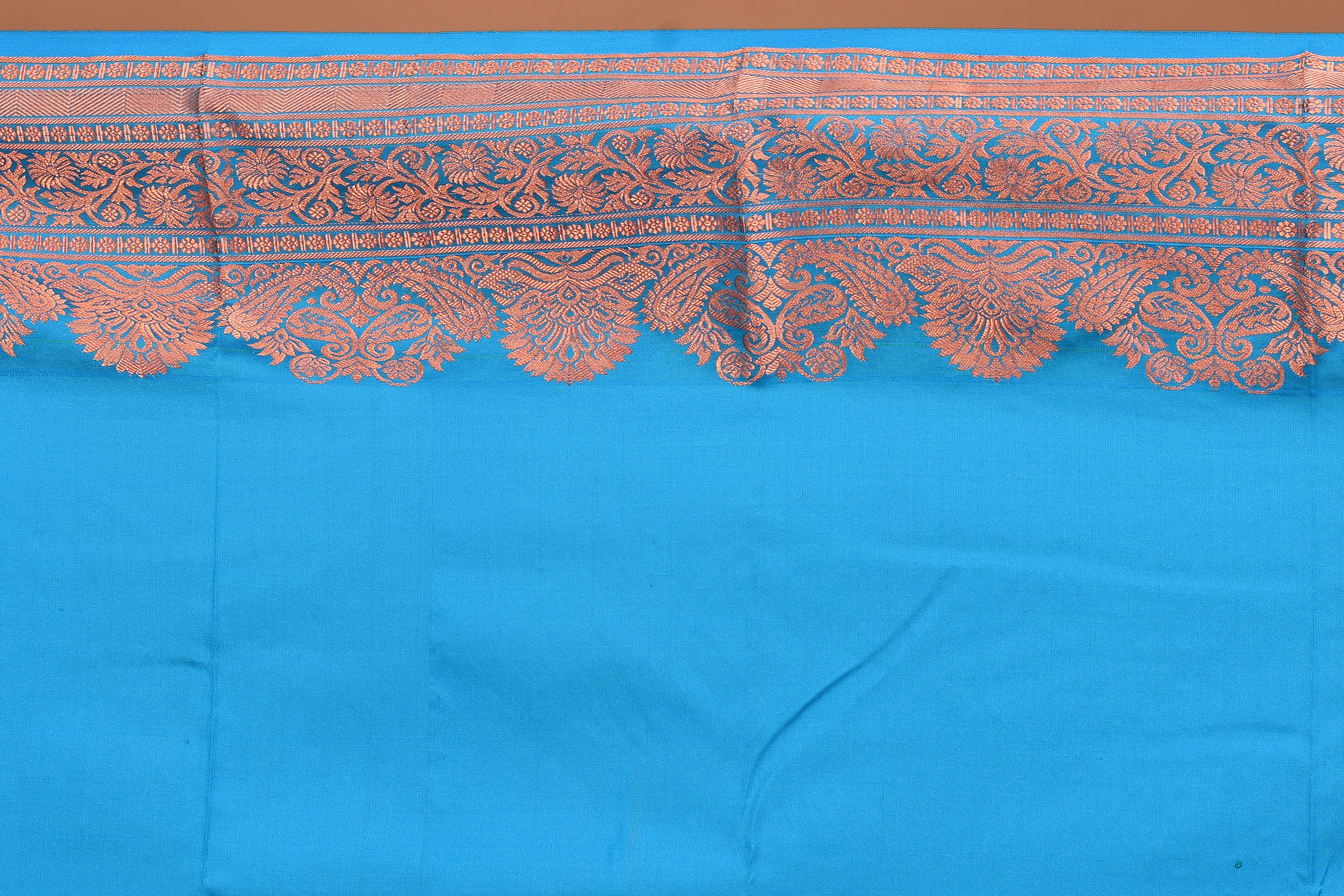 Royal Blue Pure Kanjivaram Silk Saree - Keya Seth Exclusive