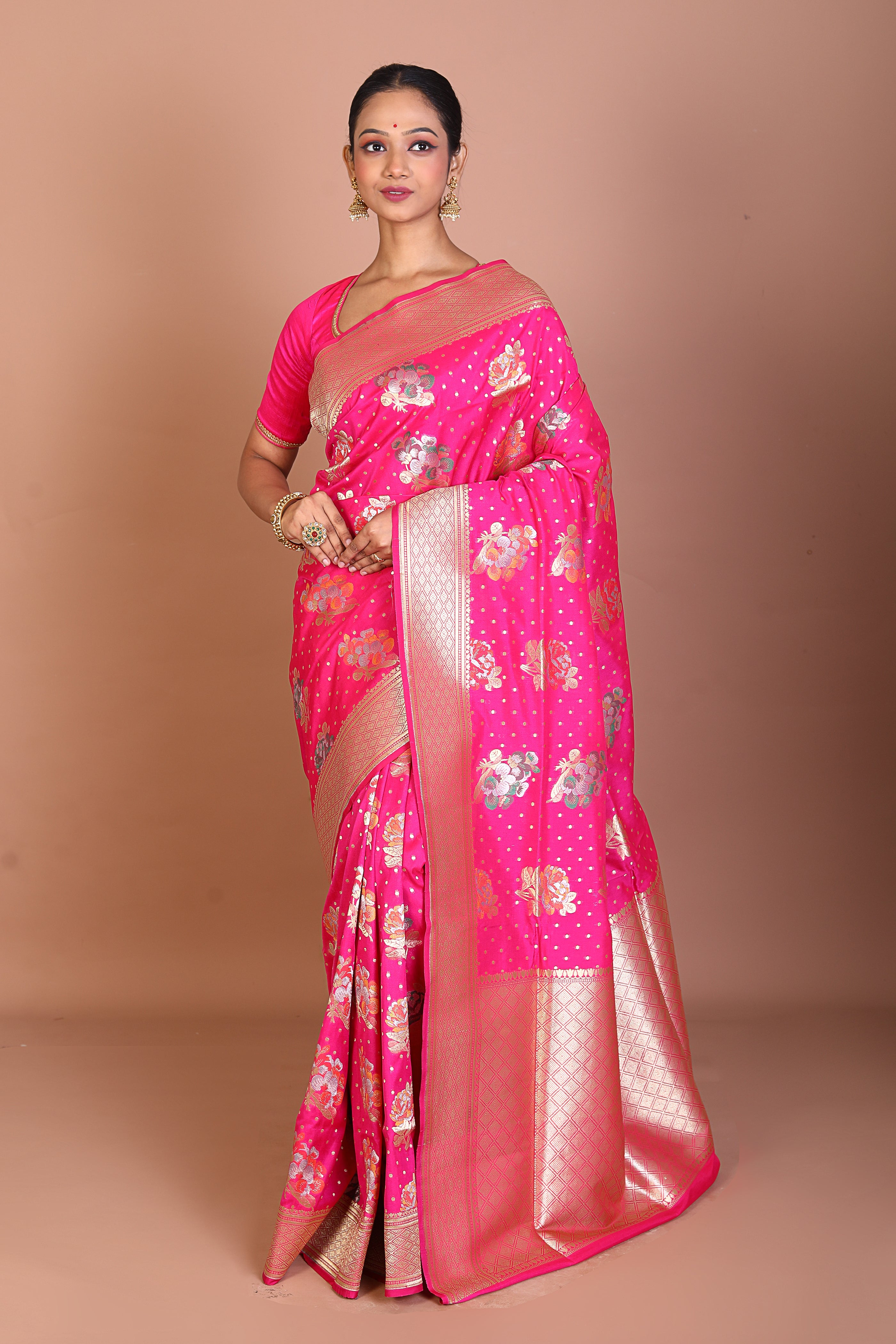 Rani Blended Uppada Saree - Keya Seth Exclusive