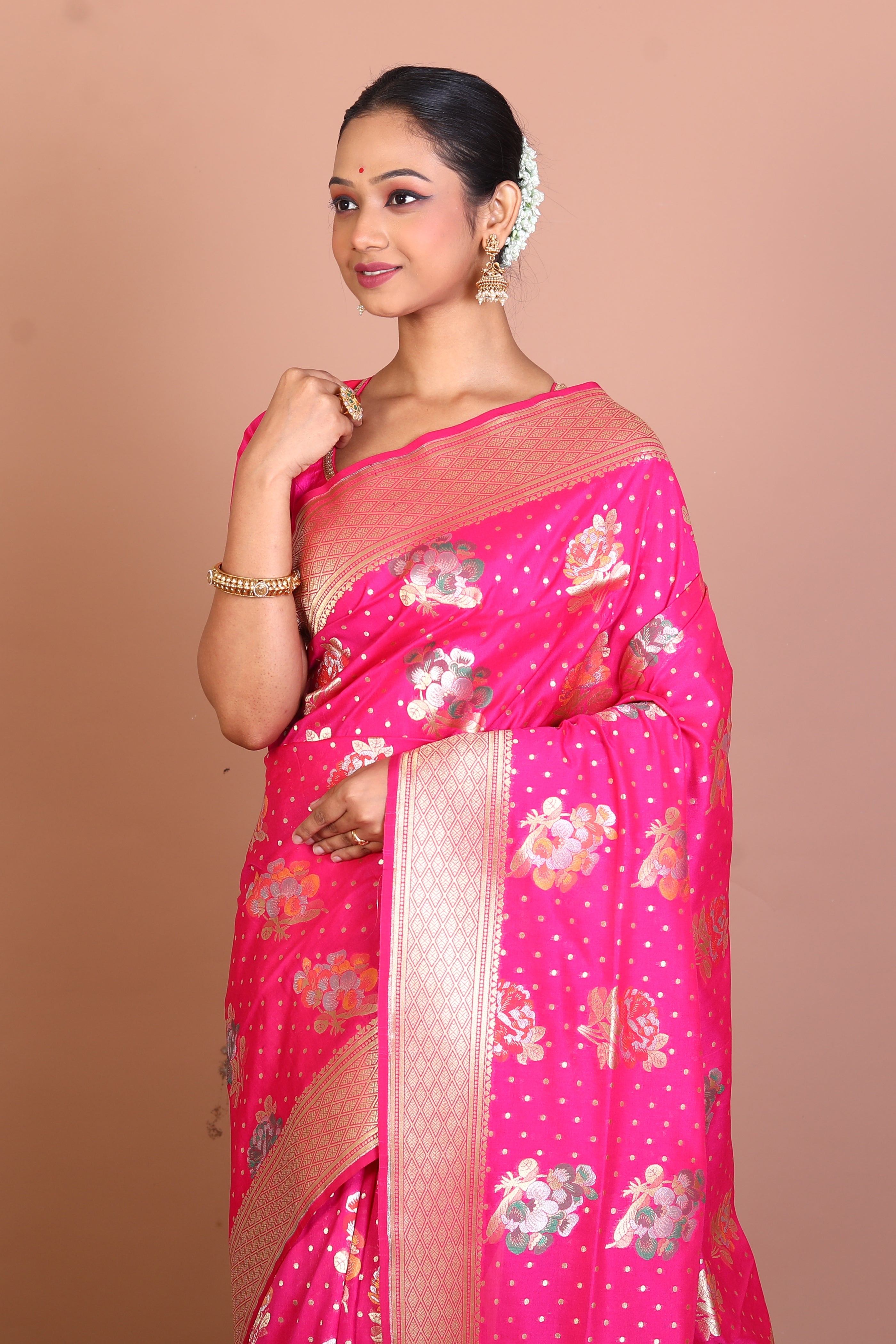 Rani Blended Uppada Saree - Keya Seth Exclusive