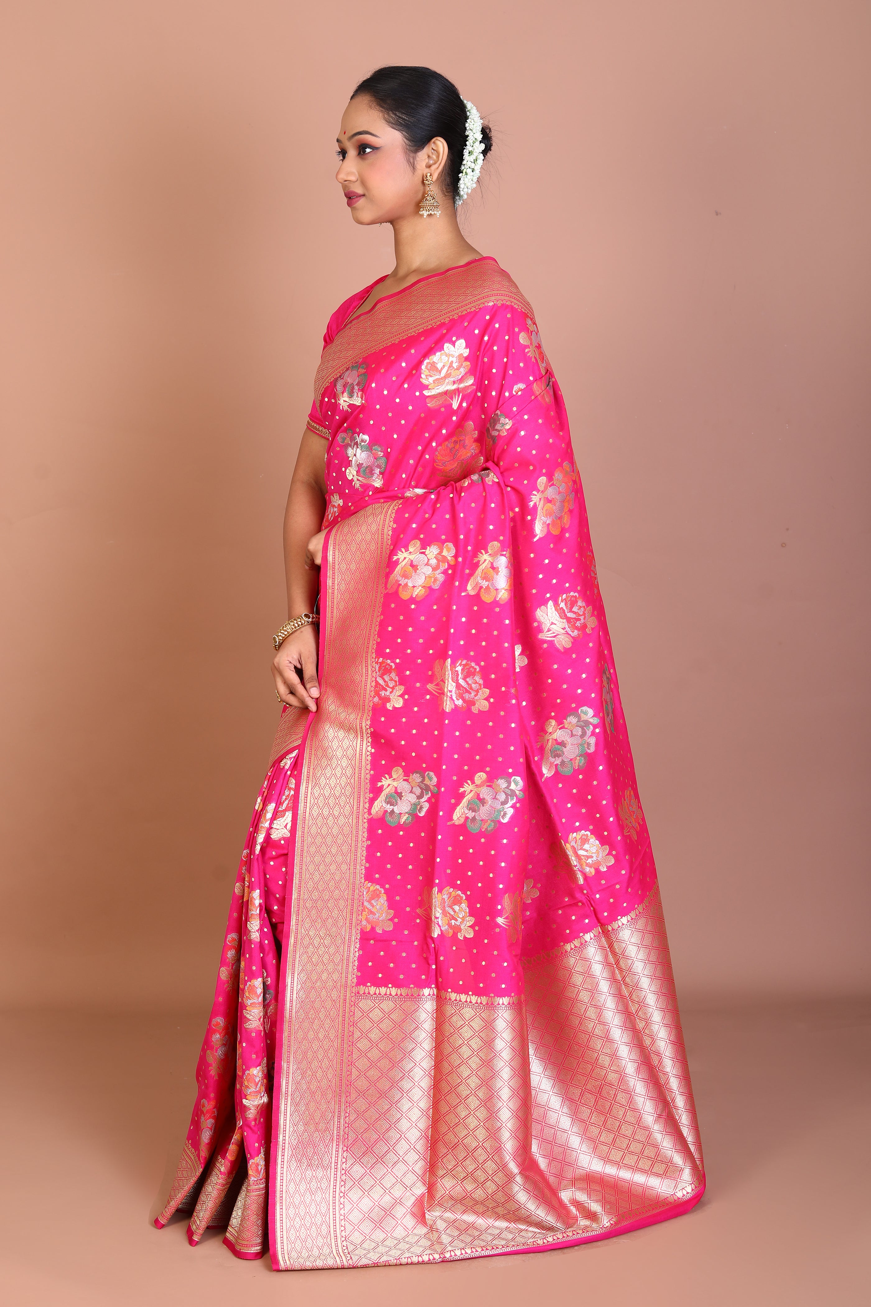 Rani Blended Uppada Saree - Keya Seth Exclusive