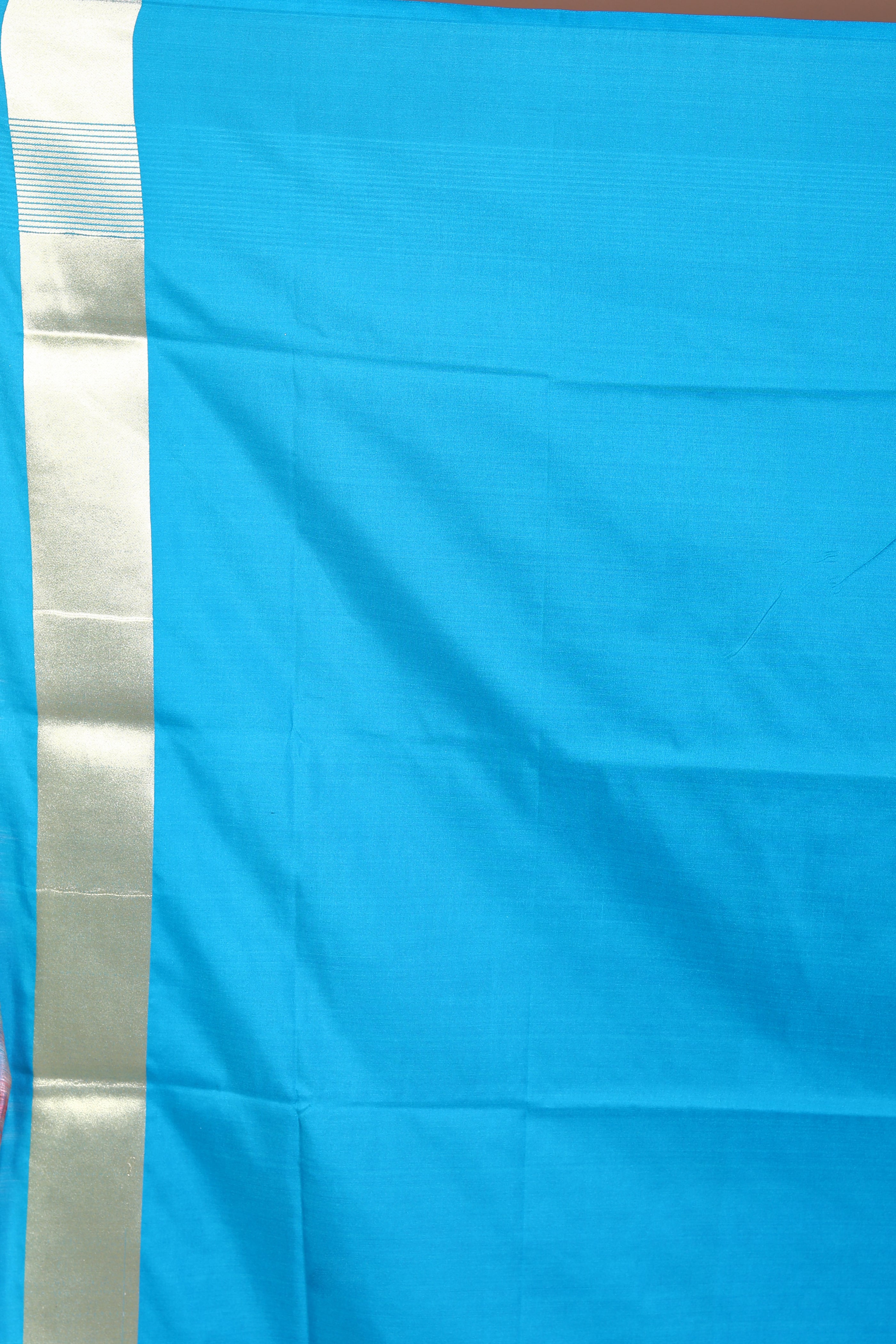 Blue Blended Uppada Saree - Keya Seth Exclusive