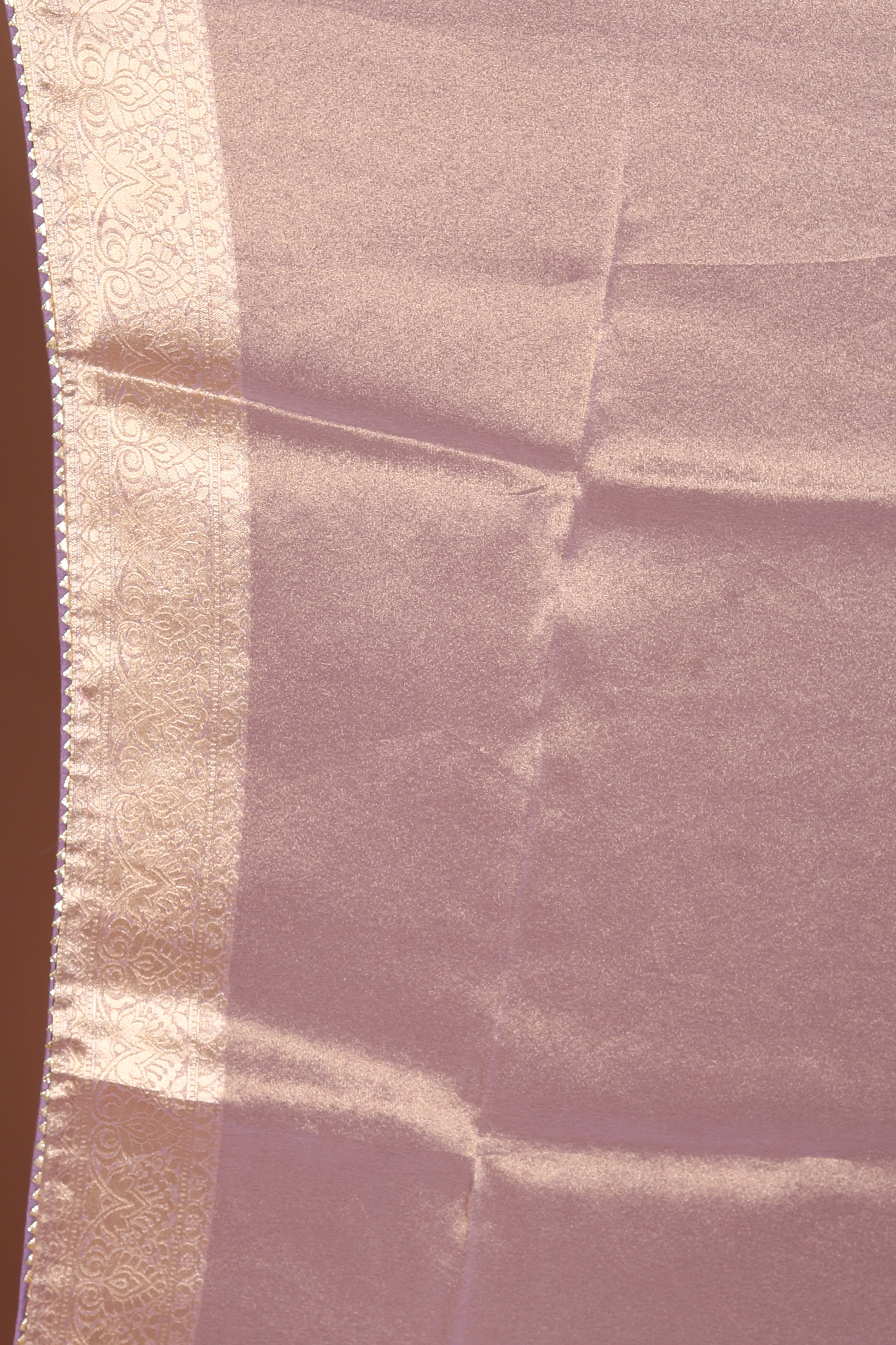 Lavender Crushed Tissue Saree - Keya Seth Exclusive