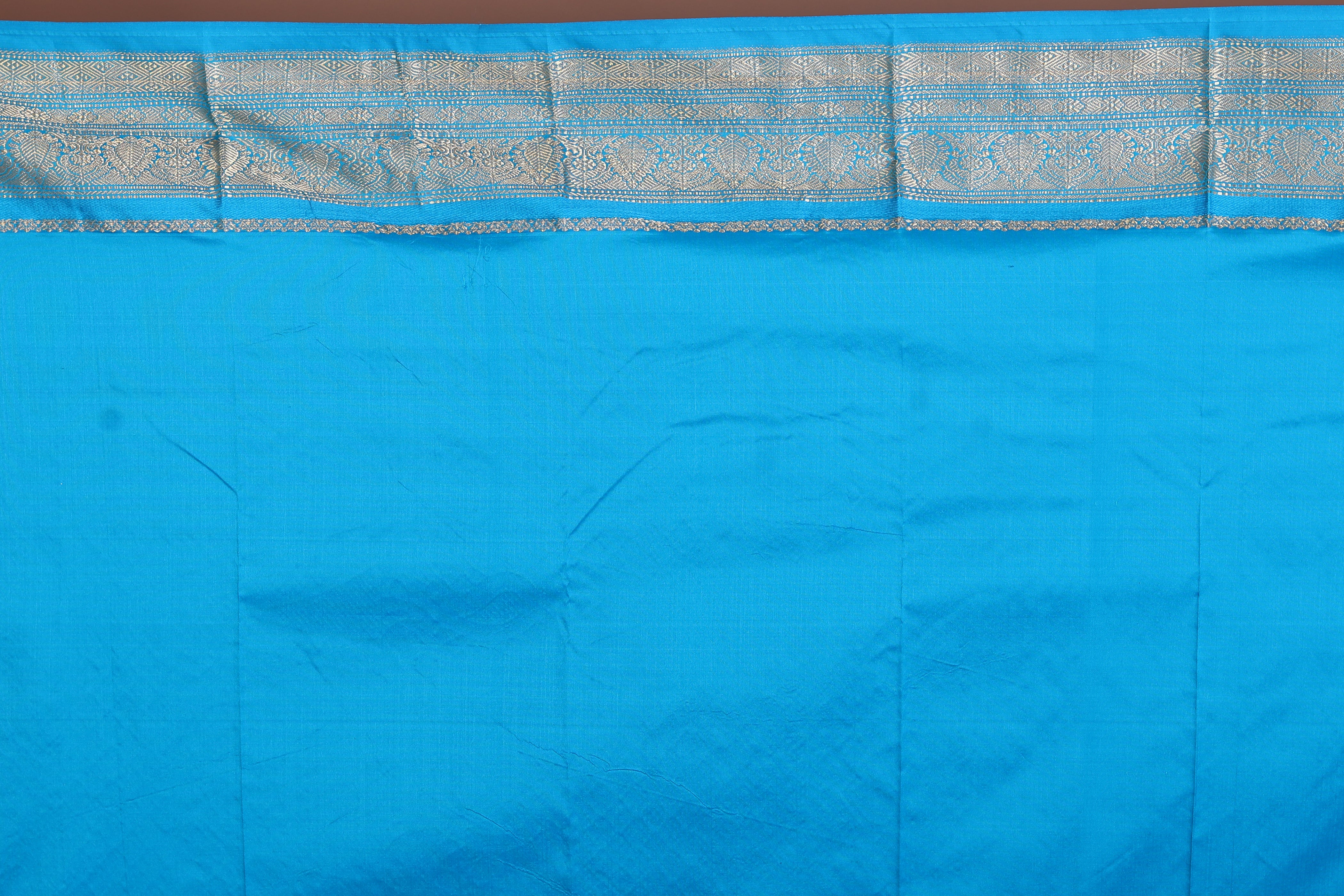 Mustard Blended Kanjivaram Saree - Keya Seth Exclusive