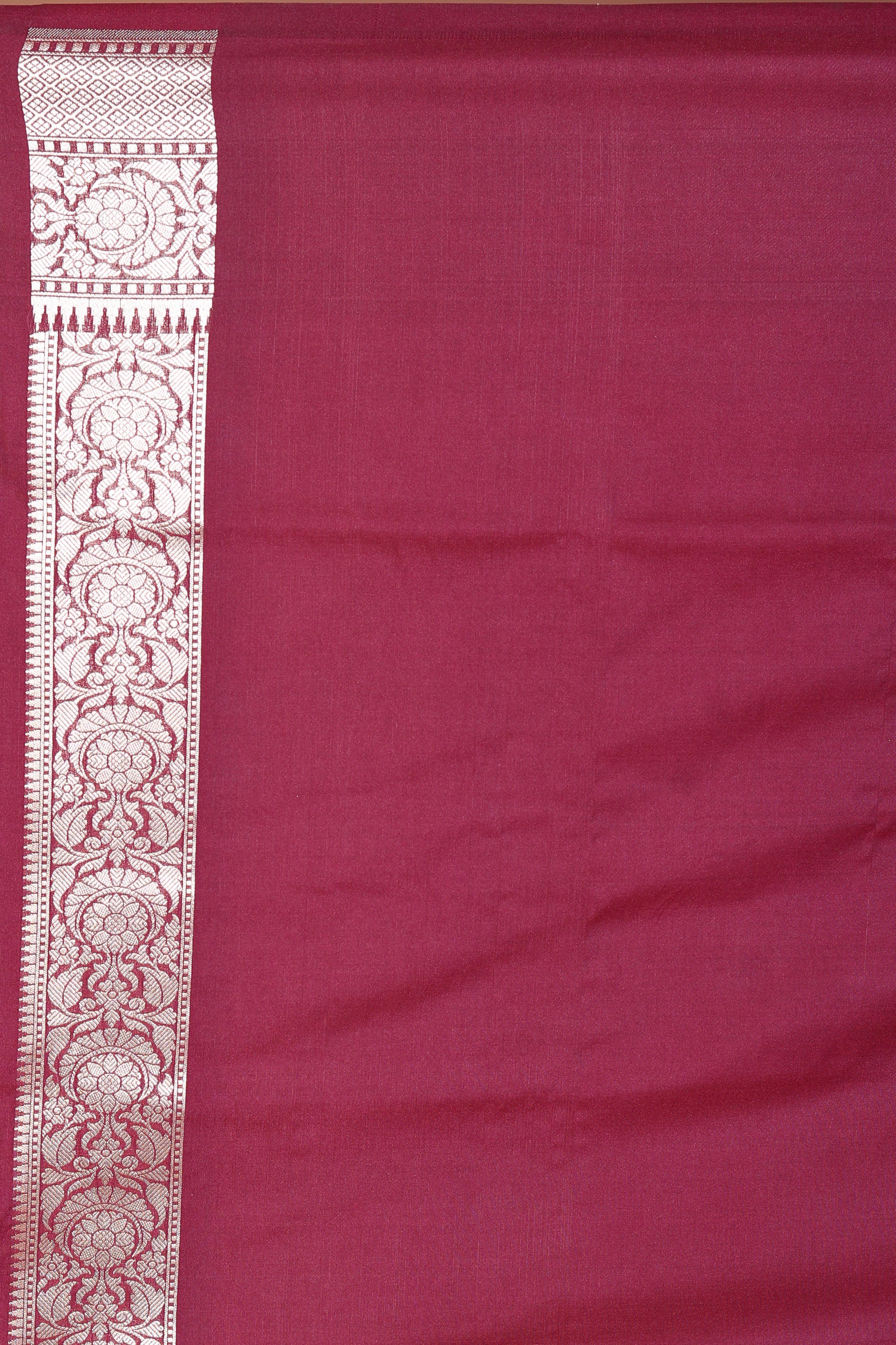 Wine Blended Uppada Silk Saree - Keya Seth Exclusive