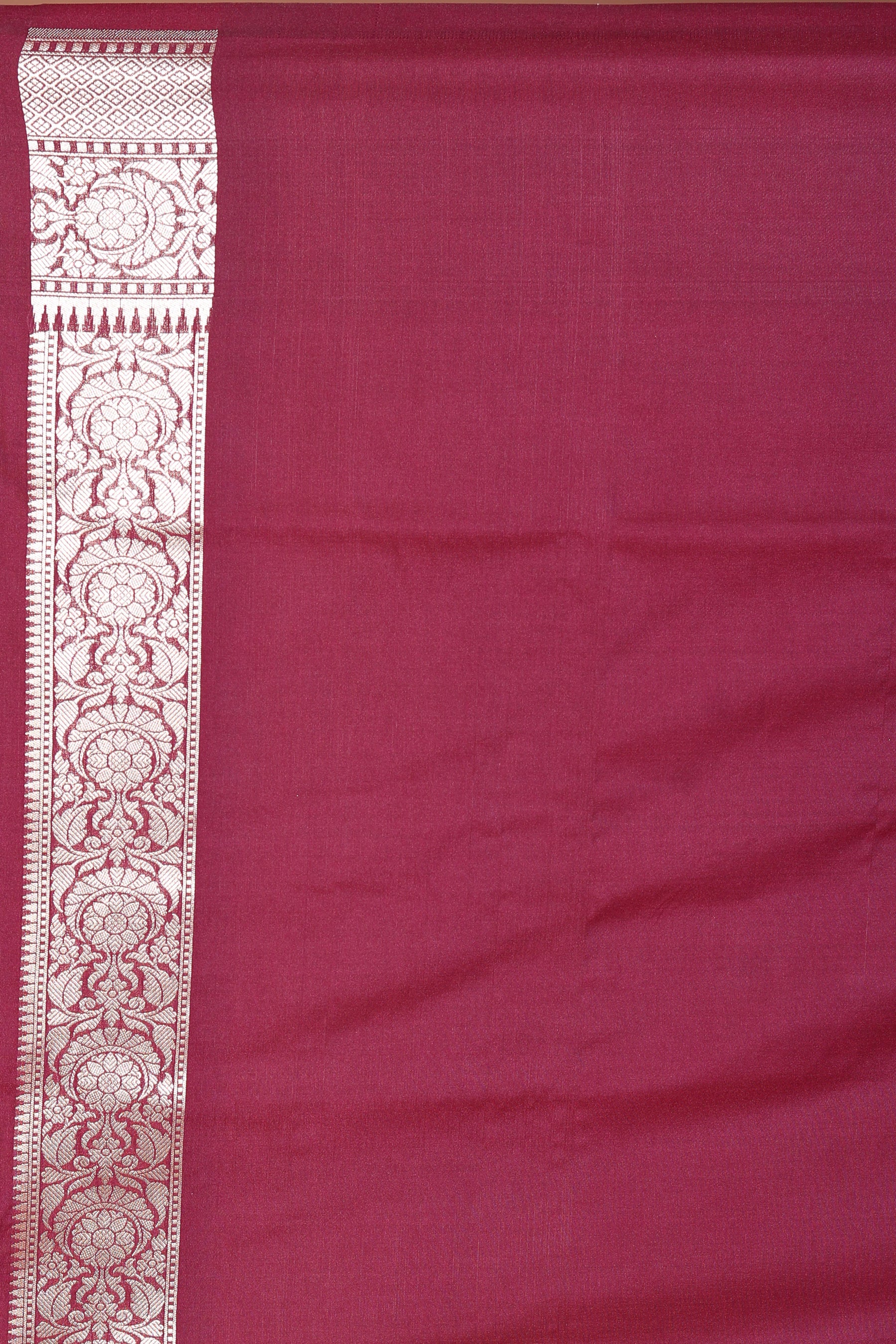 Wine Blended Uppada Silk Saree - Keya Seth Exclusive