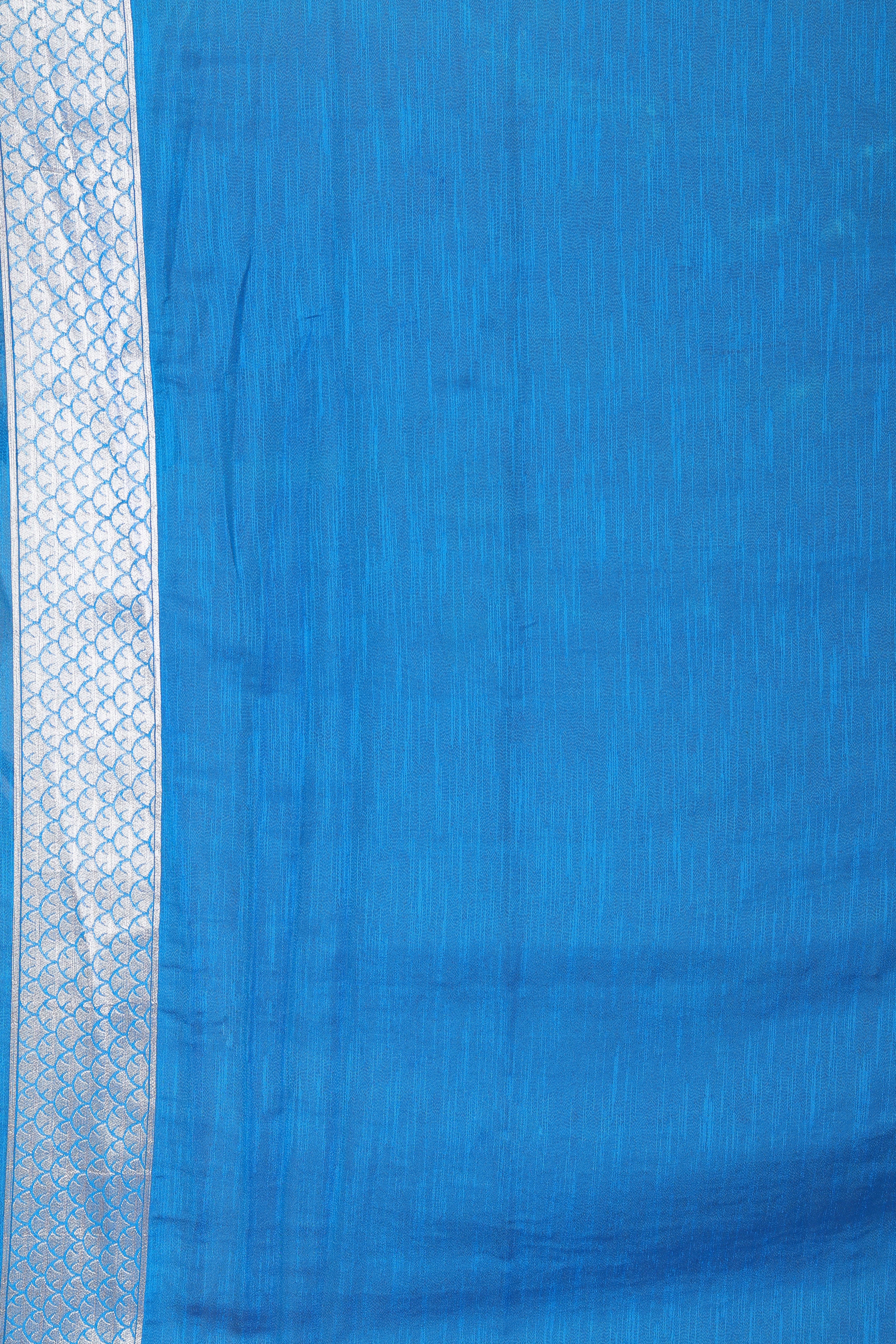 Peach Blended Dupion Silk Saree - Keya Seth Exclusive