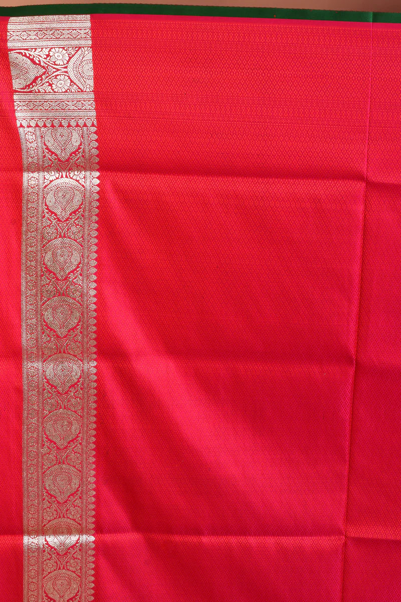 Gorgeous Pink Banarasi Saree - Keya Seth Exclusive
