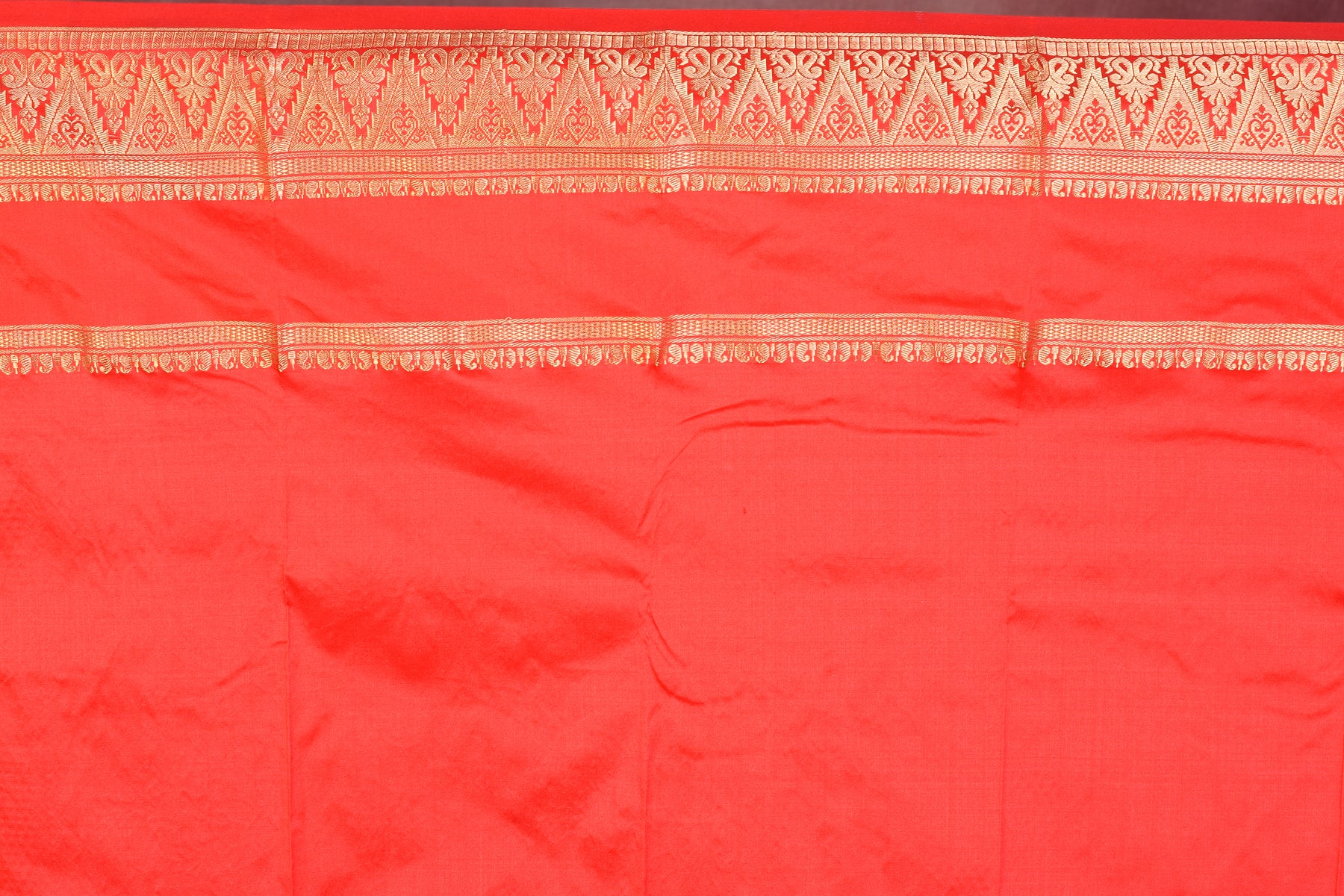Parrot Green with Red Borders Pure Kanjivaram Saree - Keya Seth Exclusive