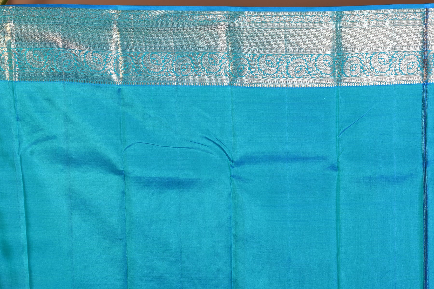Sky Blue Pure Kanjivaram Saree - Keya Seth Exclusive