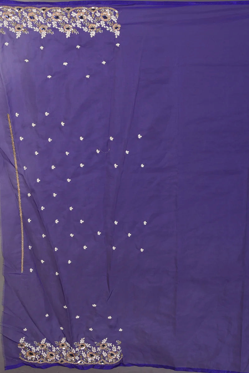 Fancy Purple Jimmy Choo Saree - Keya Seth Exclusive