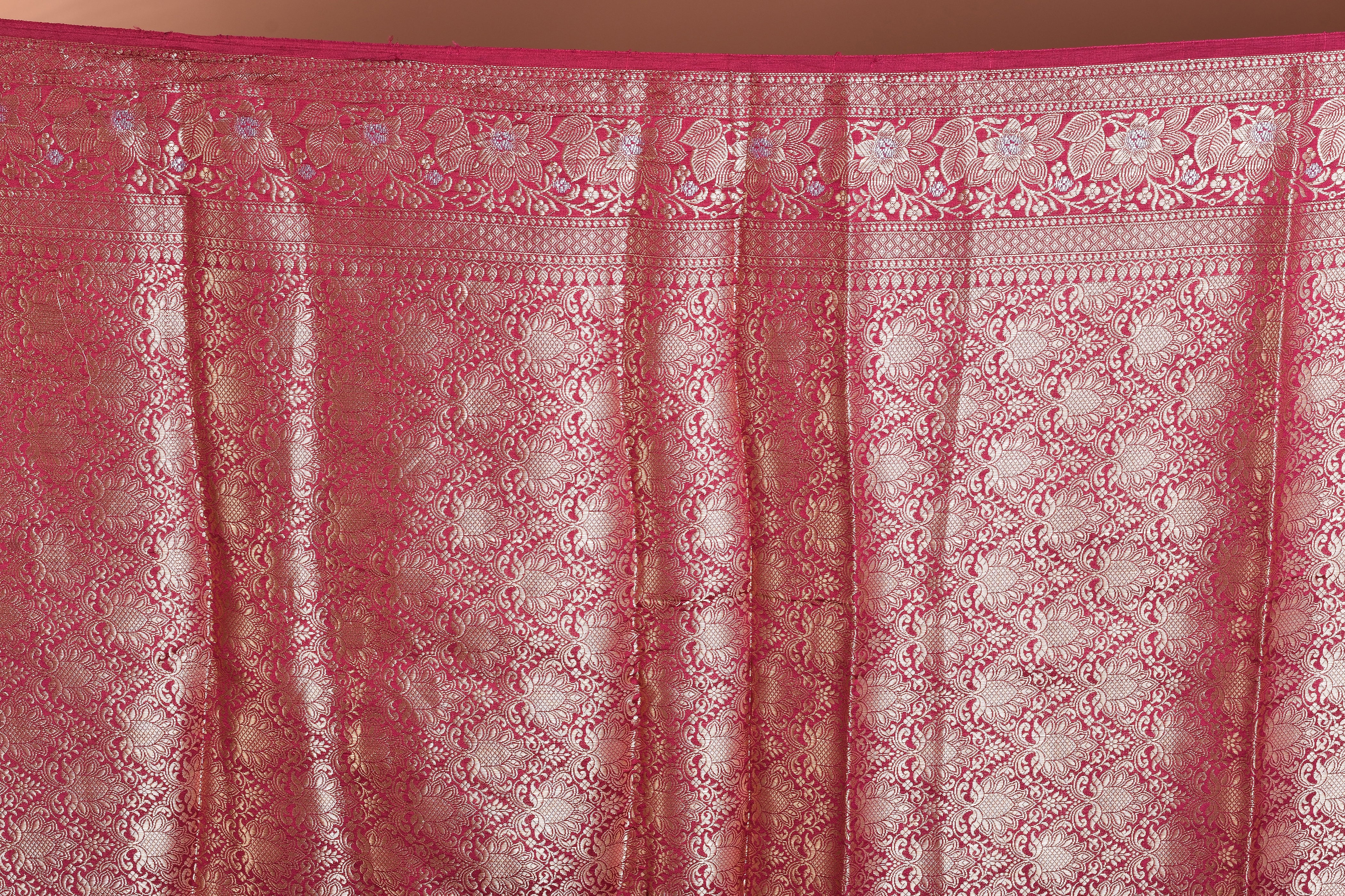 Pure Wine Chiniya Silk Saree - Keya Seth Exclusive