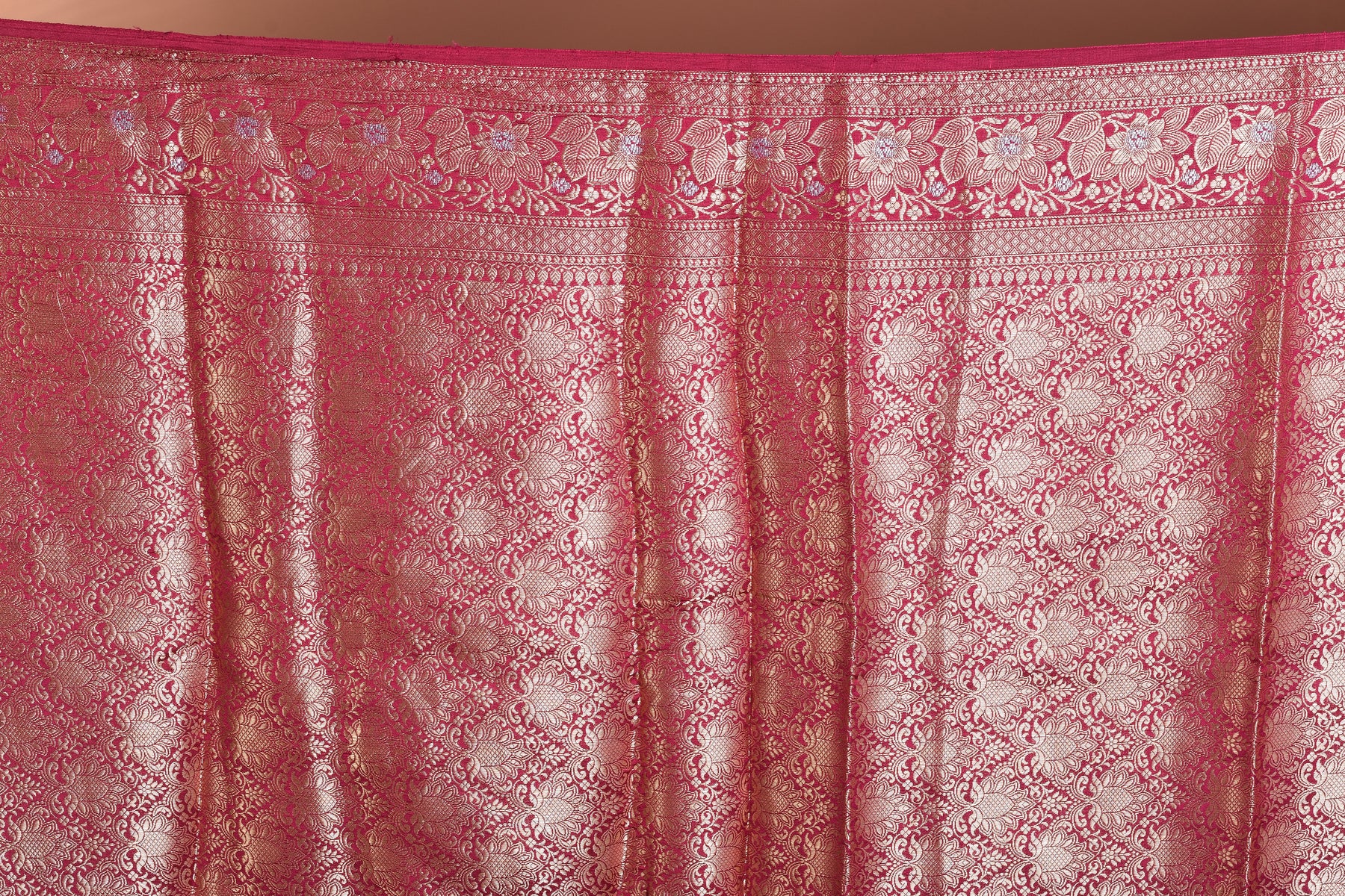 Pure Wine Chiniya Silk Saree - Keya Seth Exclusive