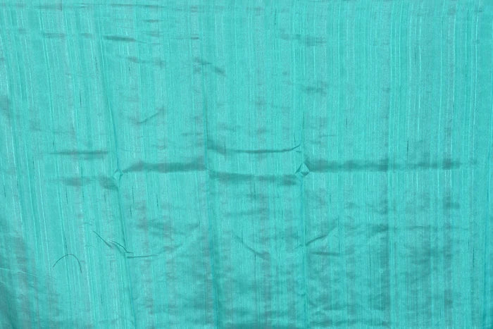 Rama Green Blended Silk Saree with Threadwork - Keya Seth Exclusive