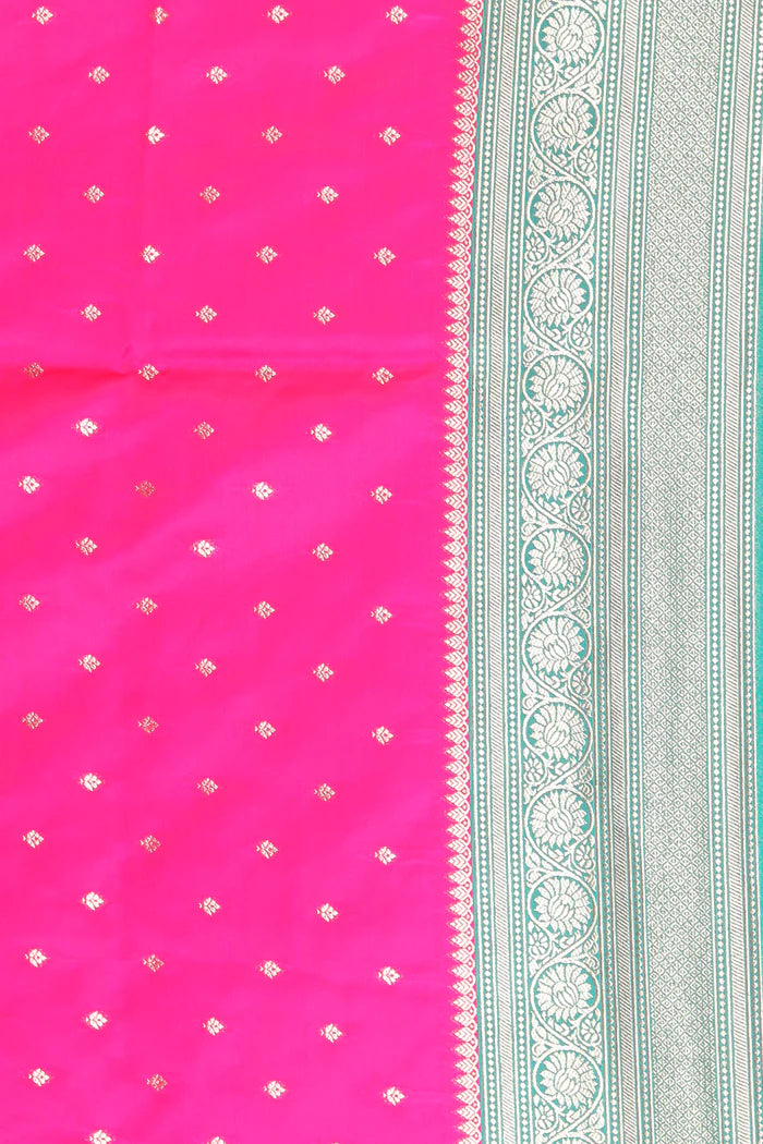 Rani Blended Satin Silk Saree - Keya Seth Exclusive