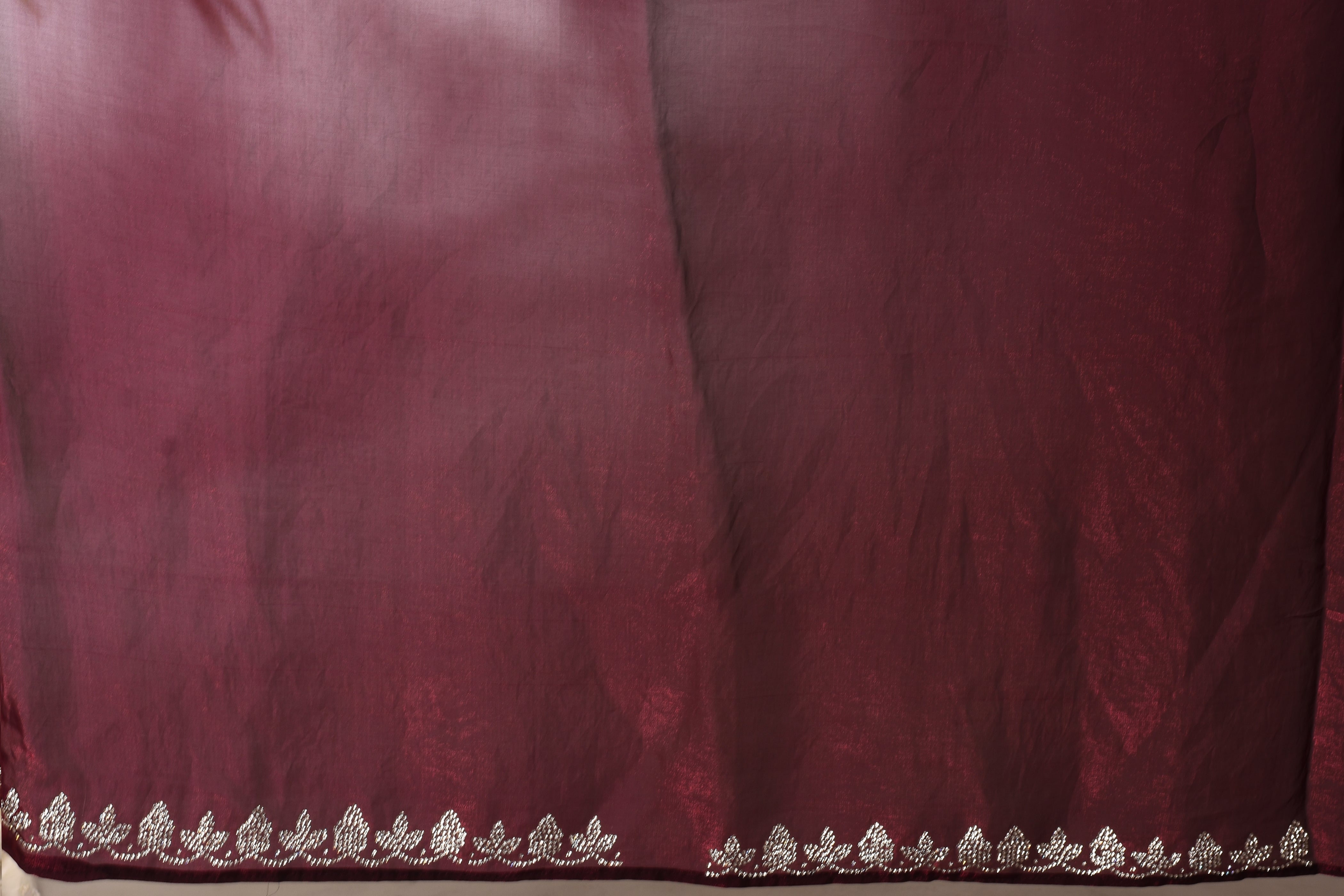 Fancy Magenta Organza Saree - Keya Seth Exclusive