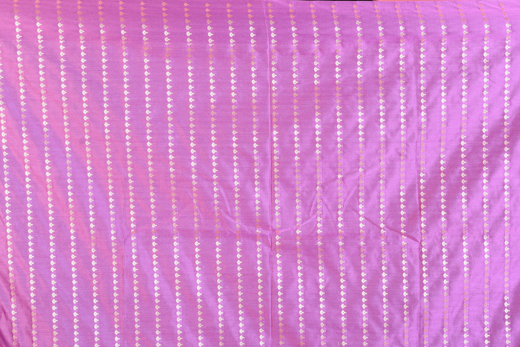 Black and Lavender Blended Katan Saree - Keya Seth Exclusive